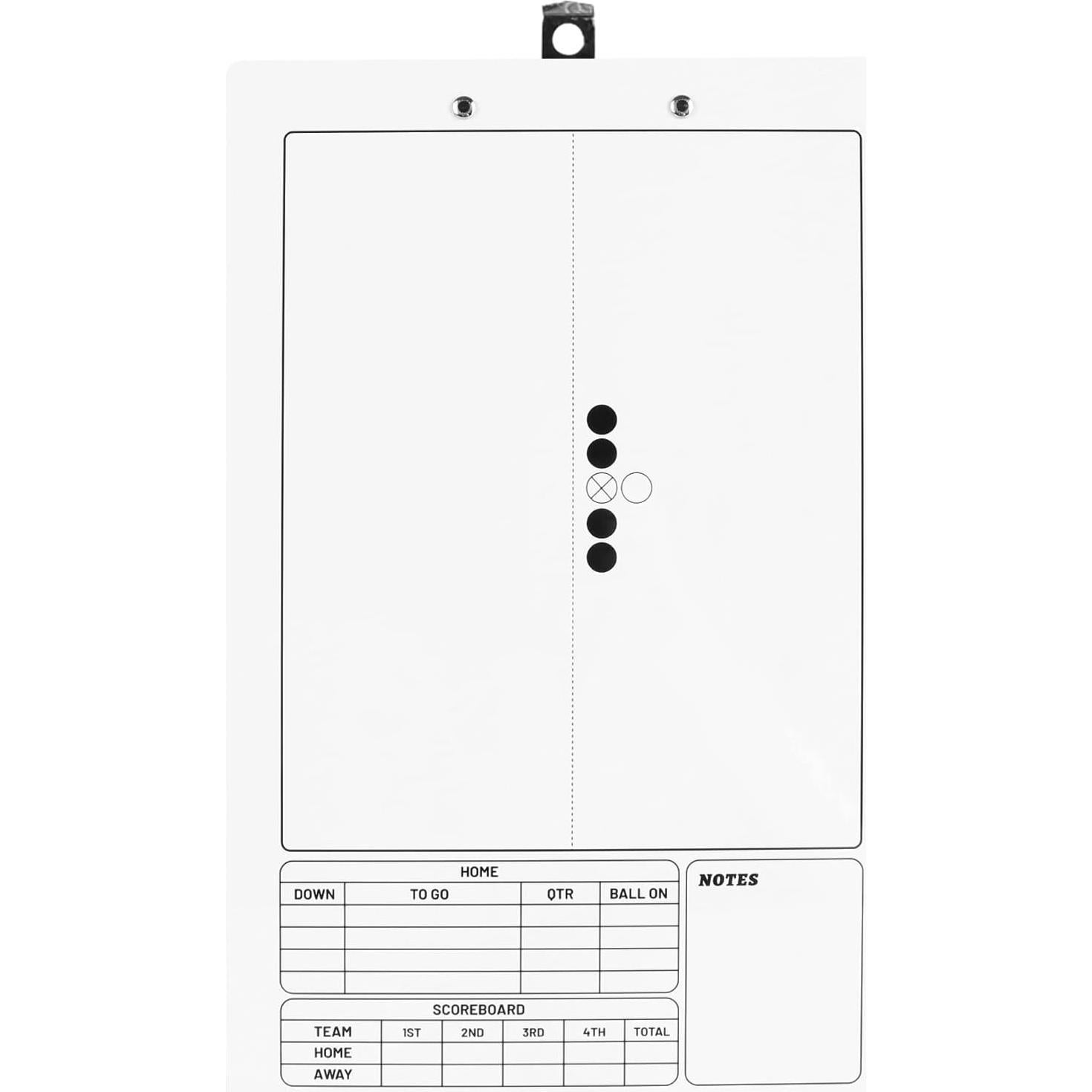 Pizarra de Entrenador de Fútbol Doble Cara HIGHRAZON 35.5x22.9cm