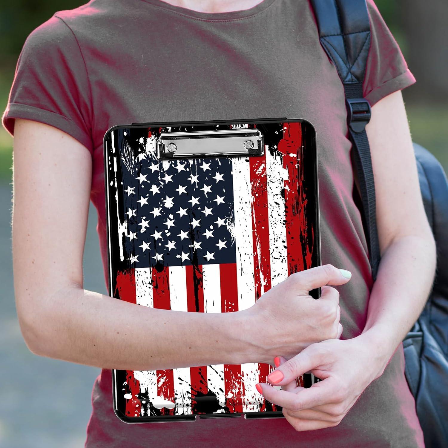 Clipboard AIRWEE A4 con almacenamiento y soporte para bolígrafo