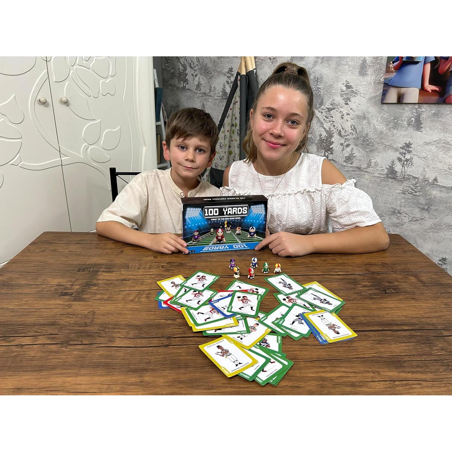 Juego de Mesa de Fútbol 100 Yardas Plearn Pieces 2-6 Jugadores