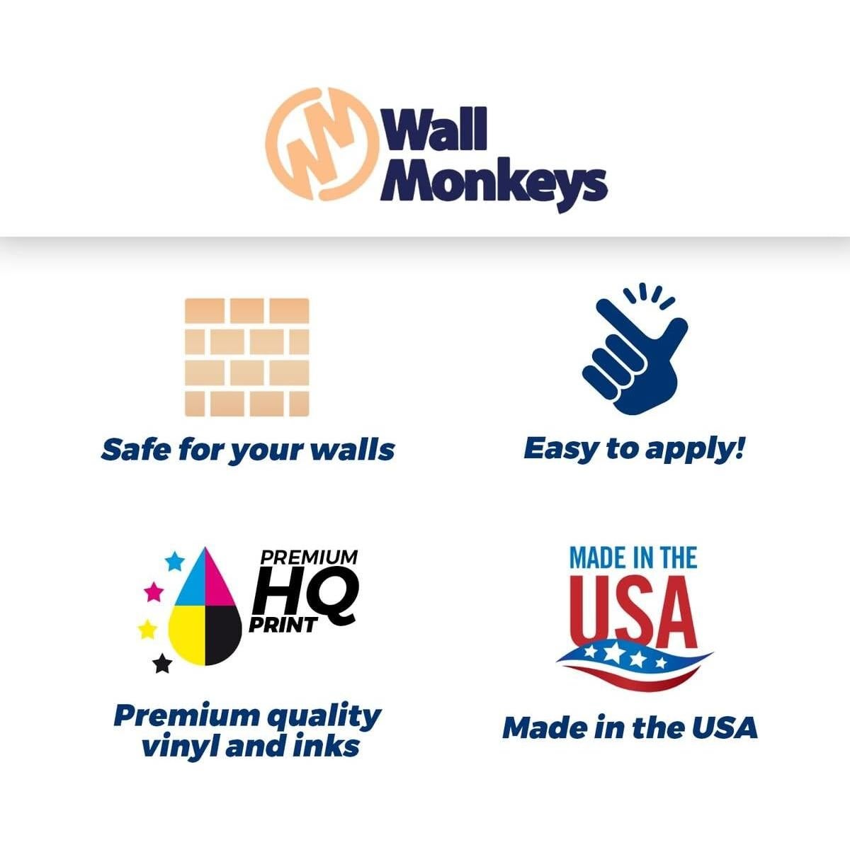 Tablero de Puntaje Fútbol Americano Wallmonkeys 182.88x121.92 cm