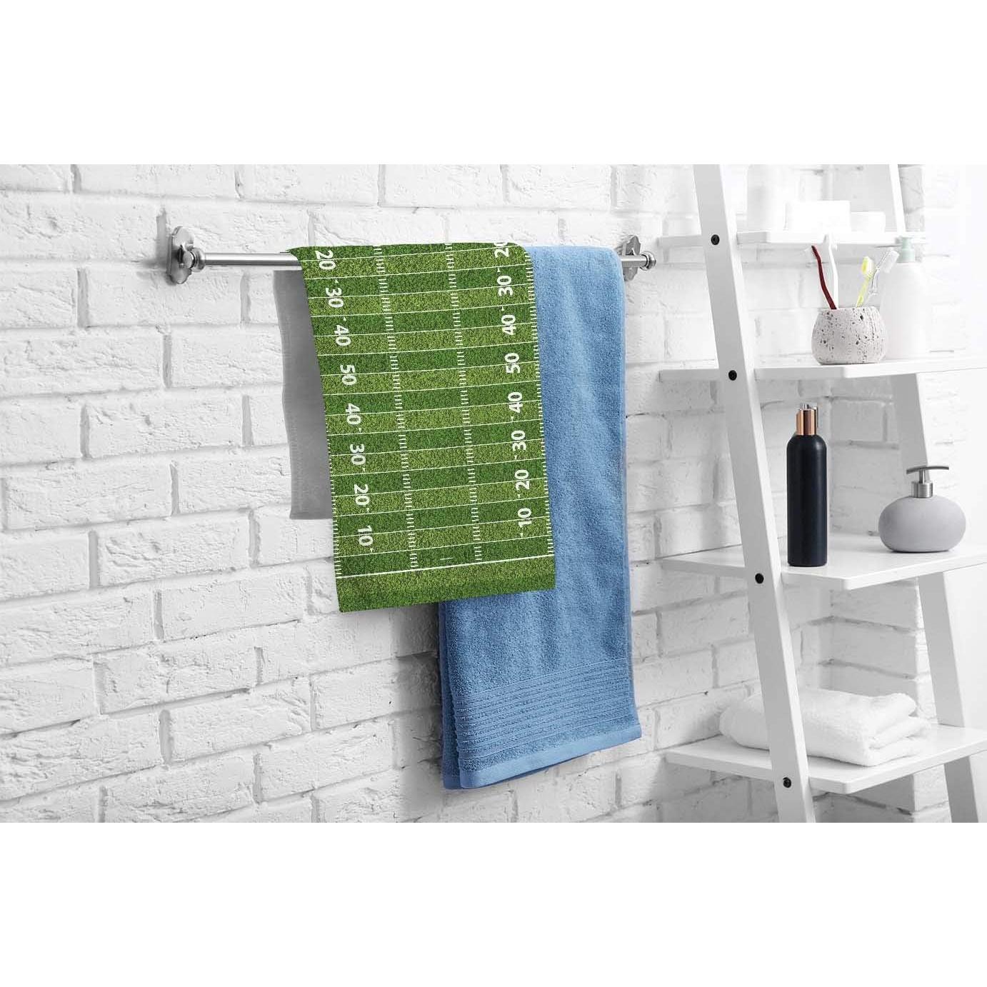 Toalla de Mano oFloral Algodón 38x76 cm Estilo Deportivo