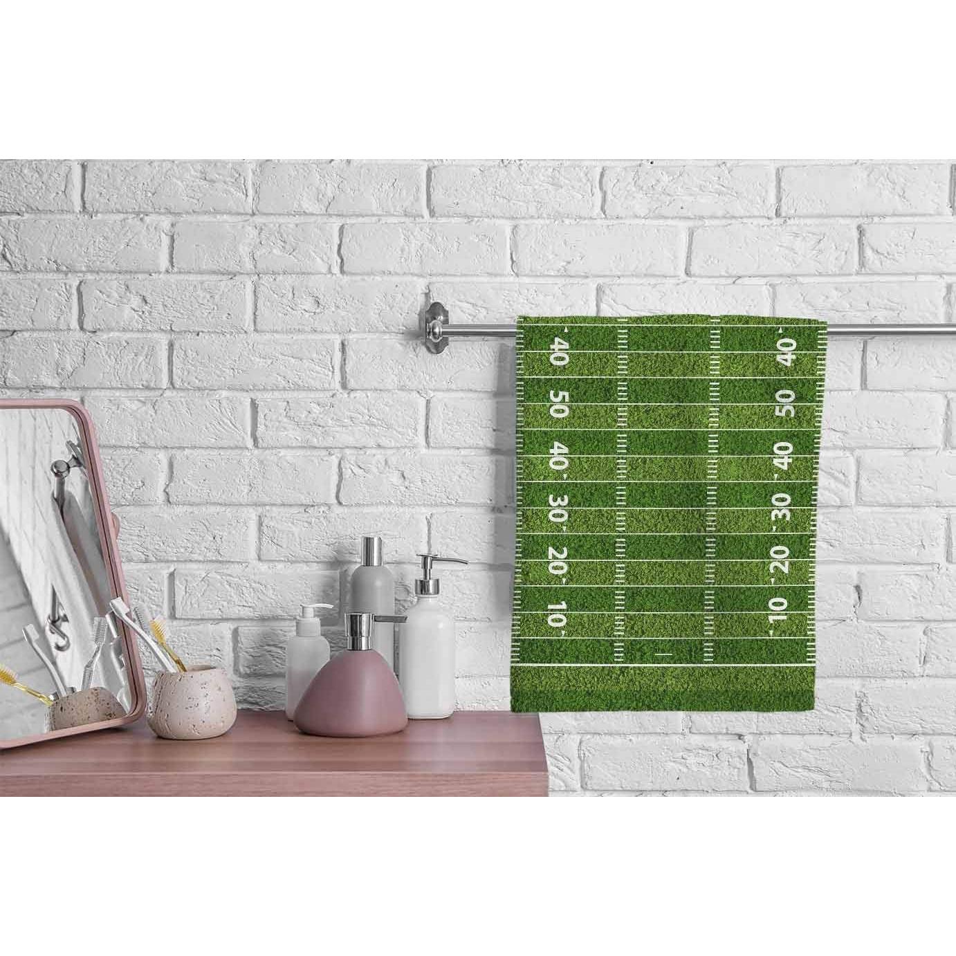 Toalla de Mano oFloral Algodón 38x76 cm Estilo Deportivo