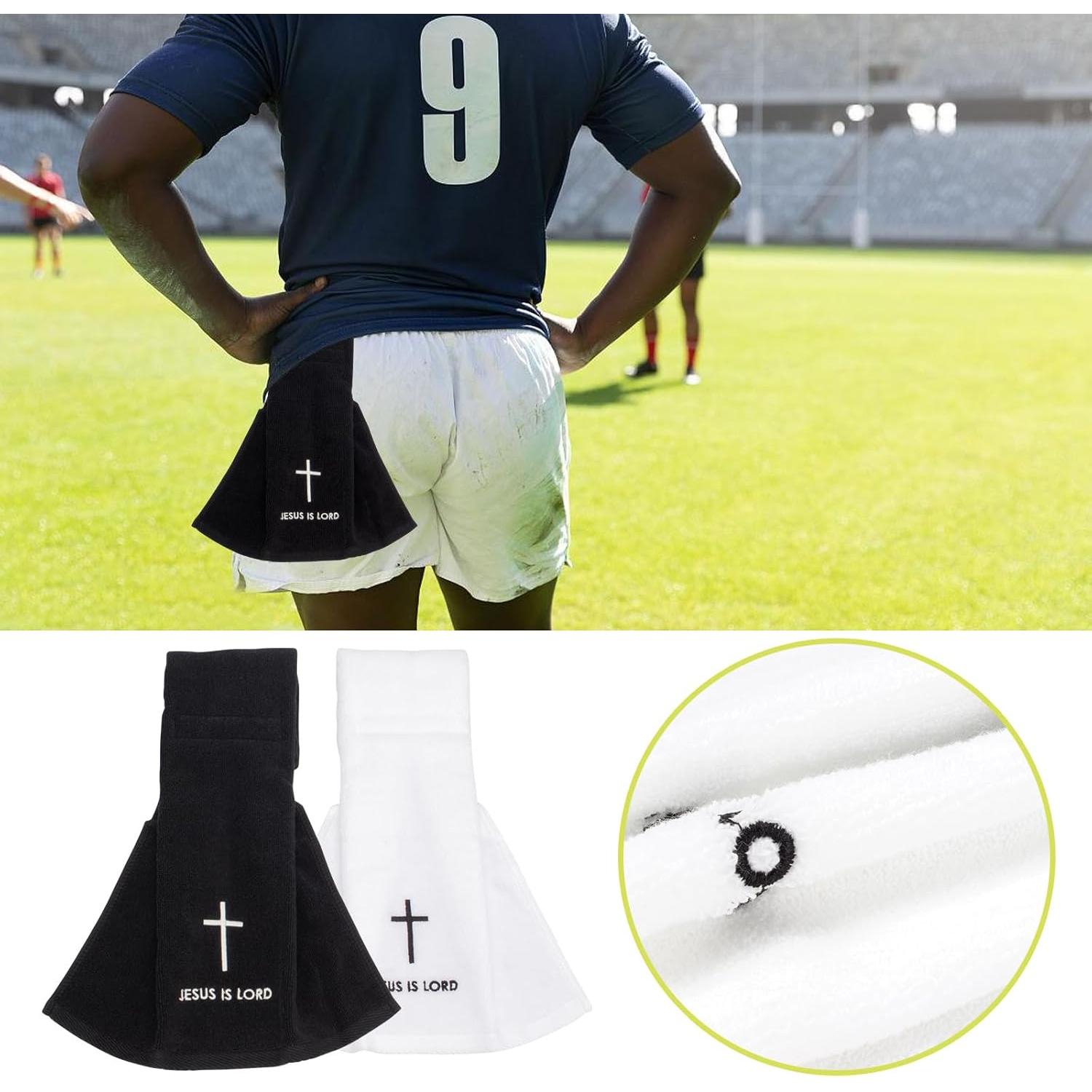 Toallas de Fútbol Cristianas DIICCYO Algodón 2 Pcs 49x12 cm