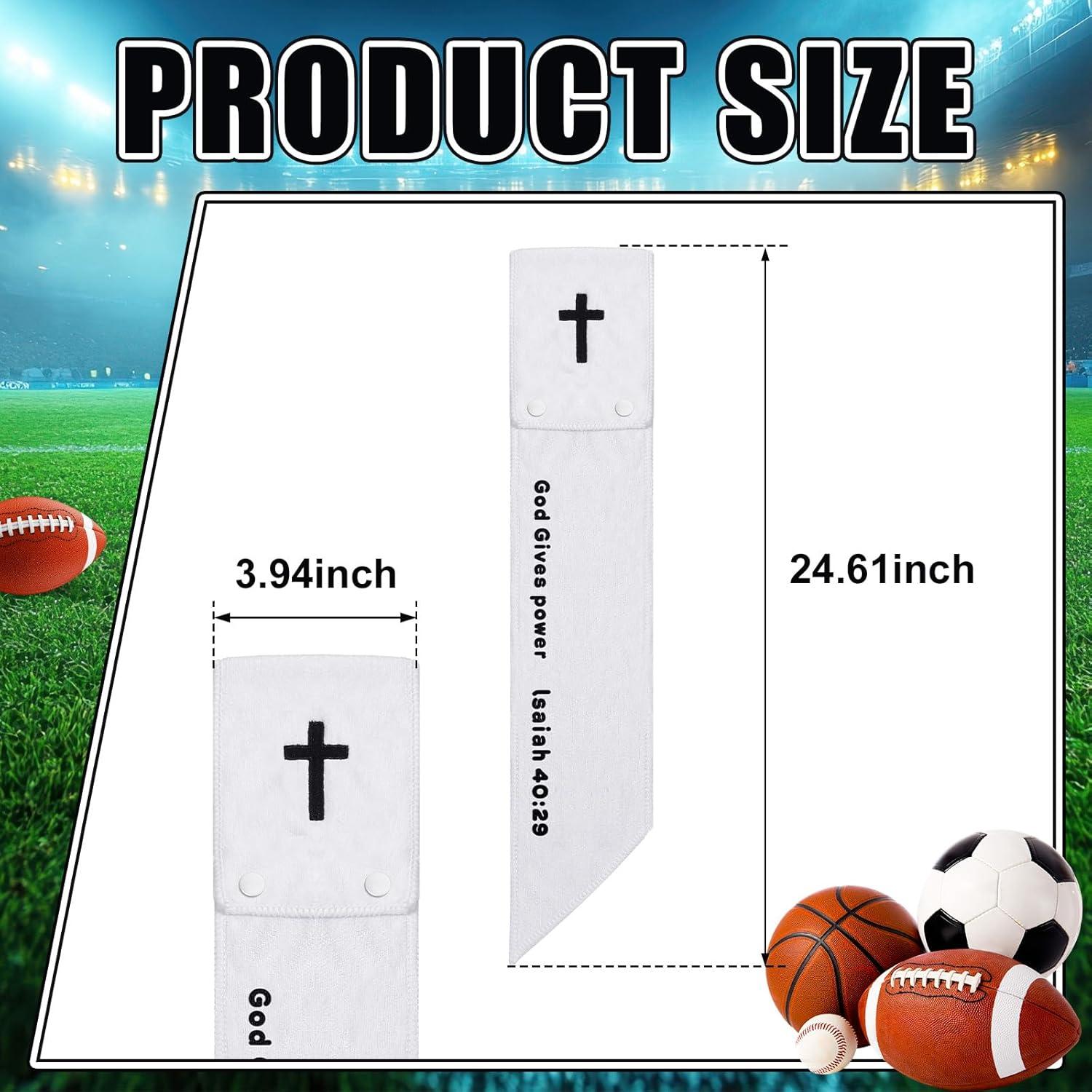 Toalla de Fútbol Cristiana Simgoing 9.9x62.5cm Algodón