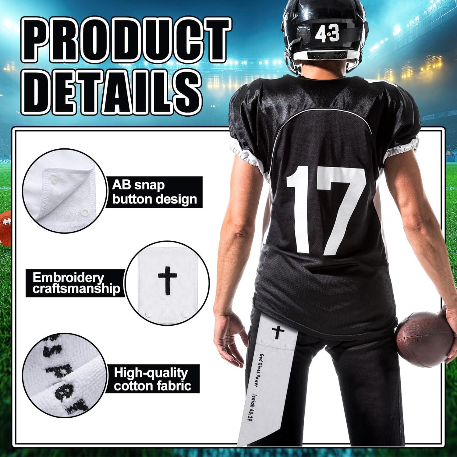 Toalla de Fútbol Cristiana Simgoing 9.9x62.5cm Algodón