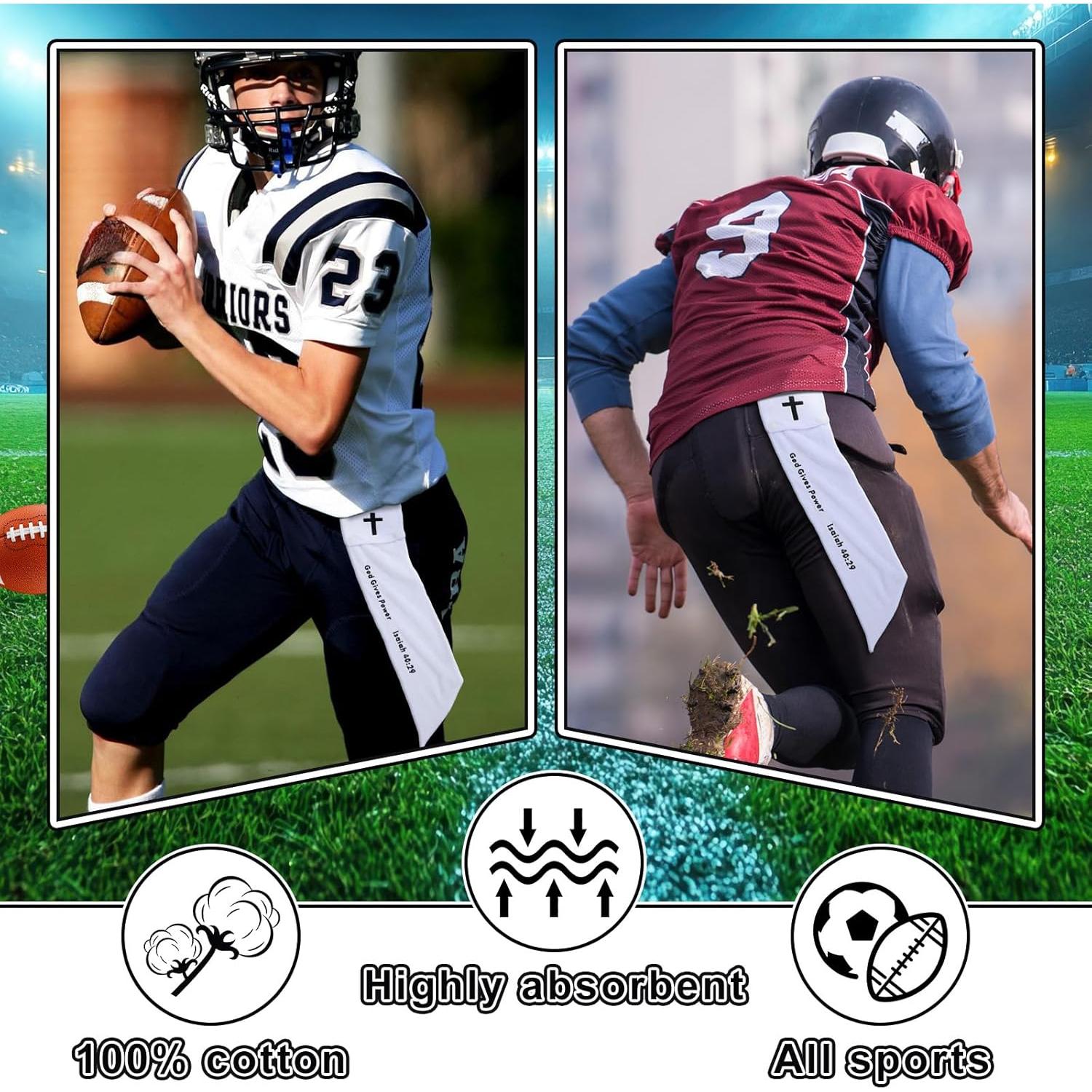 Toalla de Fútbol Cristiana Simgoing 9.9x62.5cm Algodón