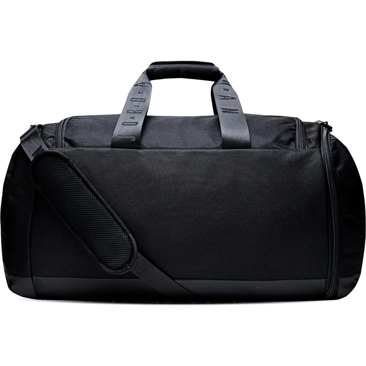 Bolsa de Deporte Nike Jordan Velocity Duffle 46L Negra/Dorada