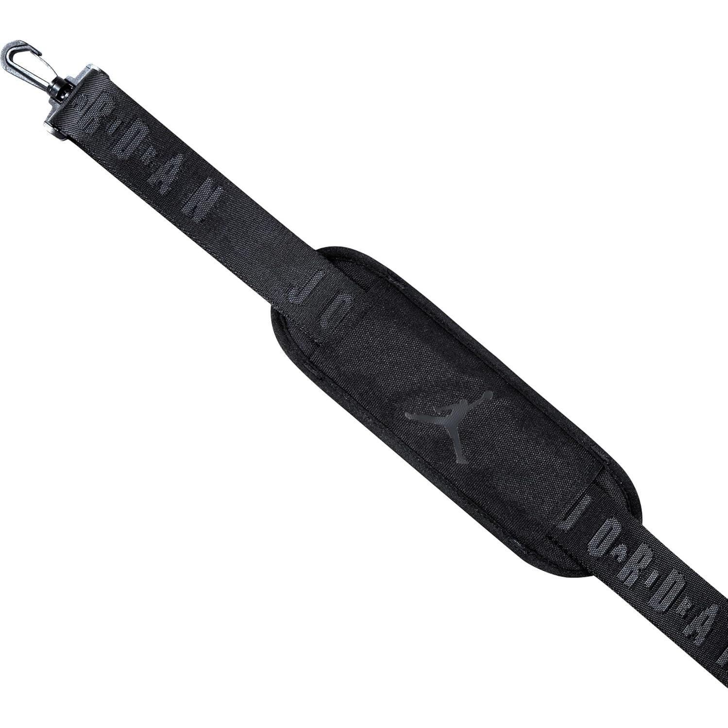 Bolsa de Deporte Nike Jordan Velocity Duffle 46L Negra/Dorada