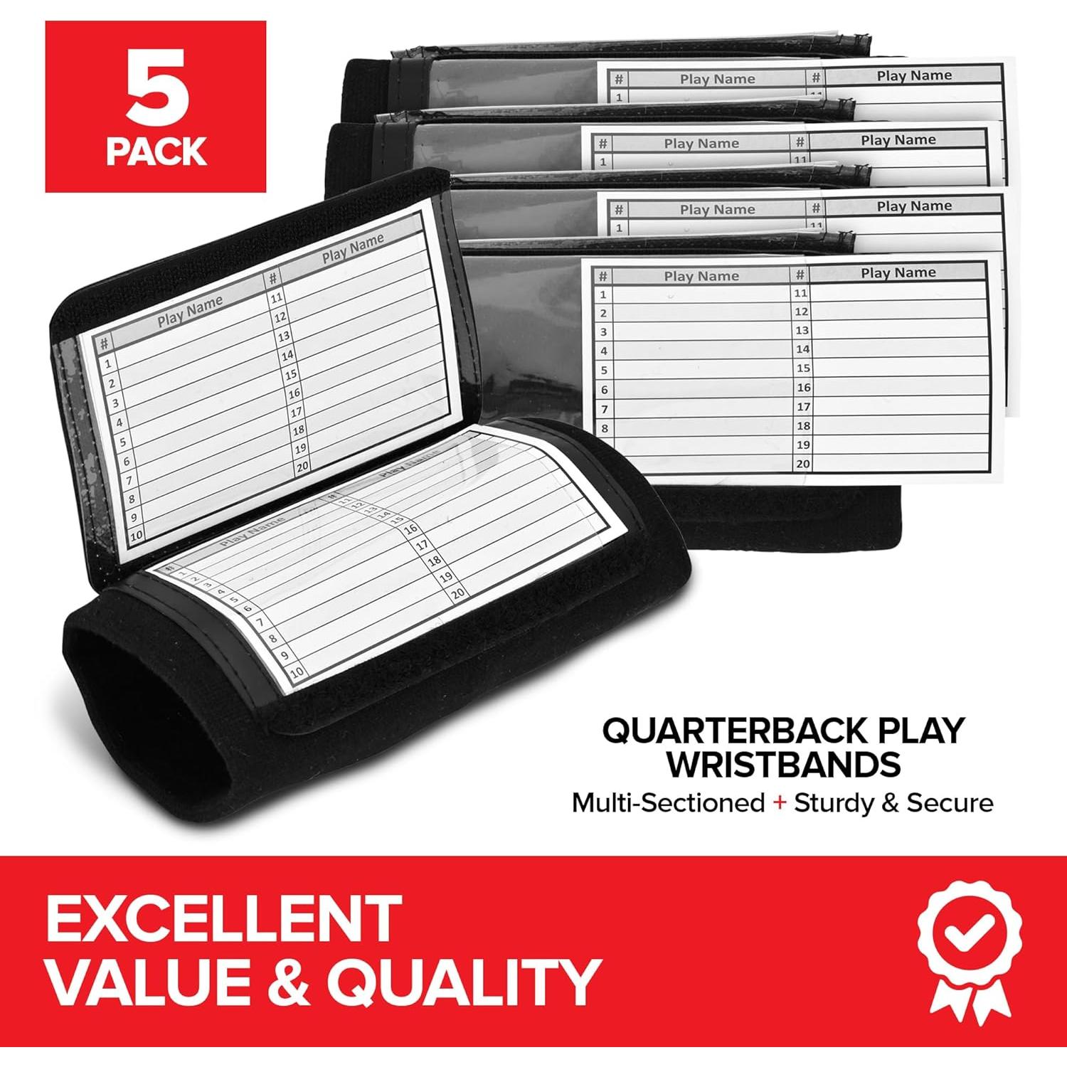 Brazaletes de Juego de Fútbol Americano Innovaciones Modernas MI 1490