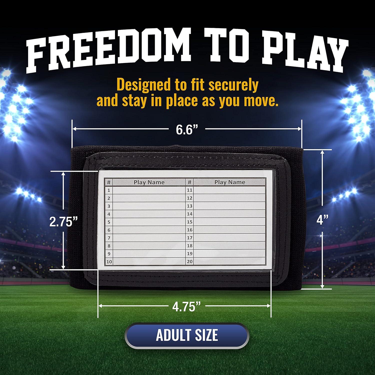 Banda de Muñeca para Jugadas de Fútbol GSM - Adulto - 5 Pzas