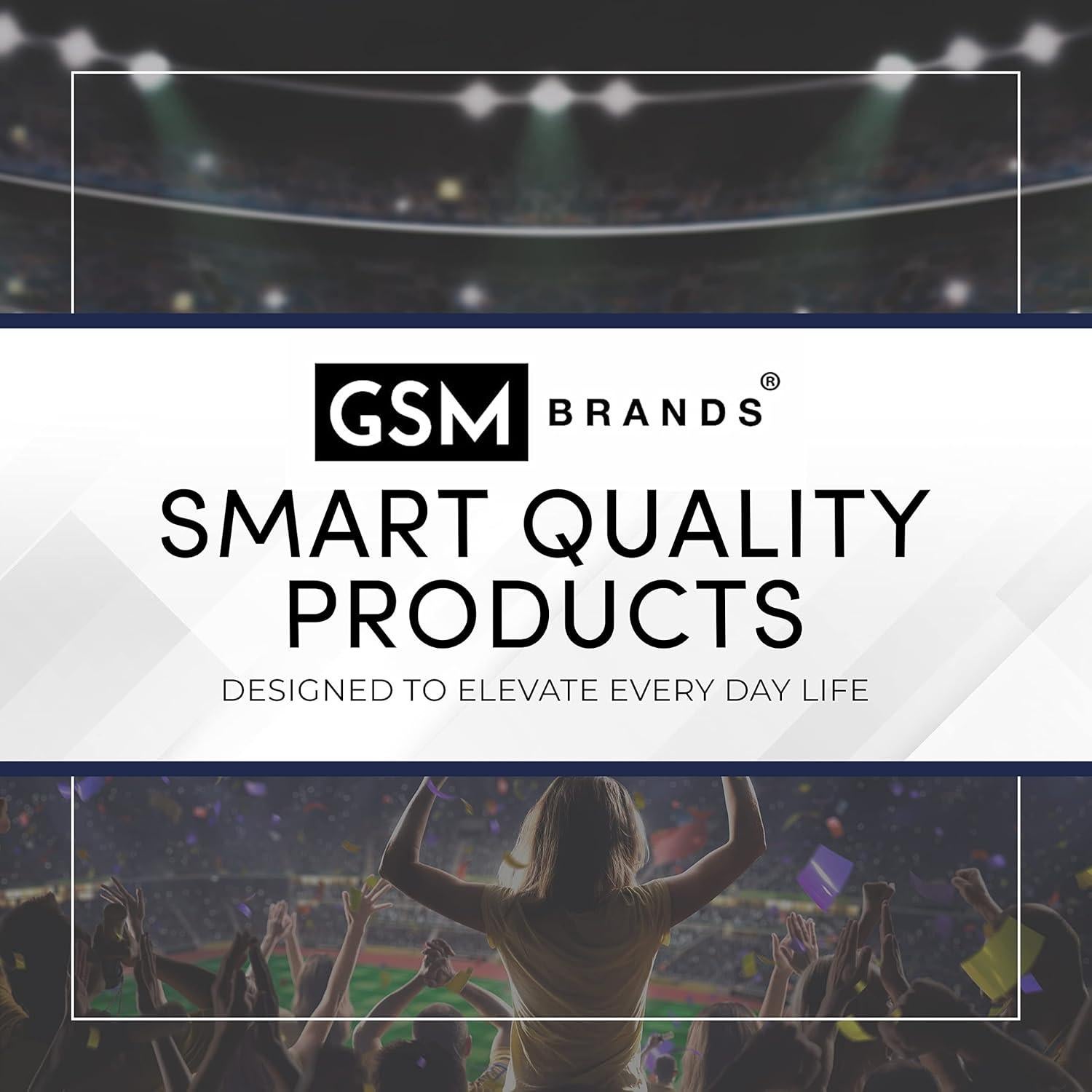 Banda de Muñeca para Fútbol Profesional GSM Brands - Paquete de 10