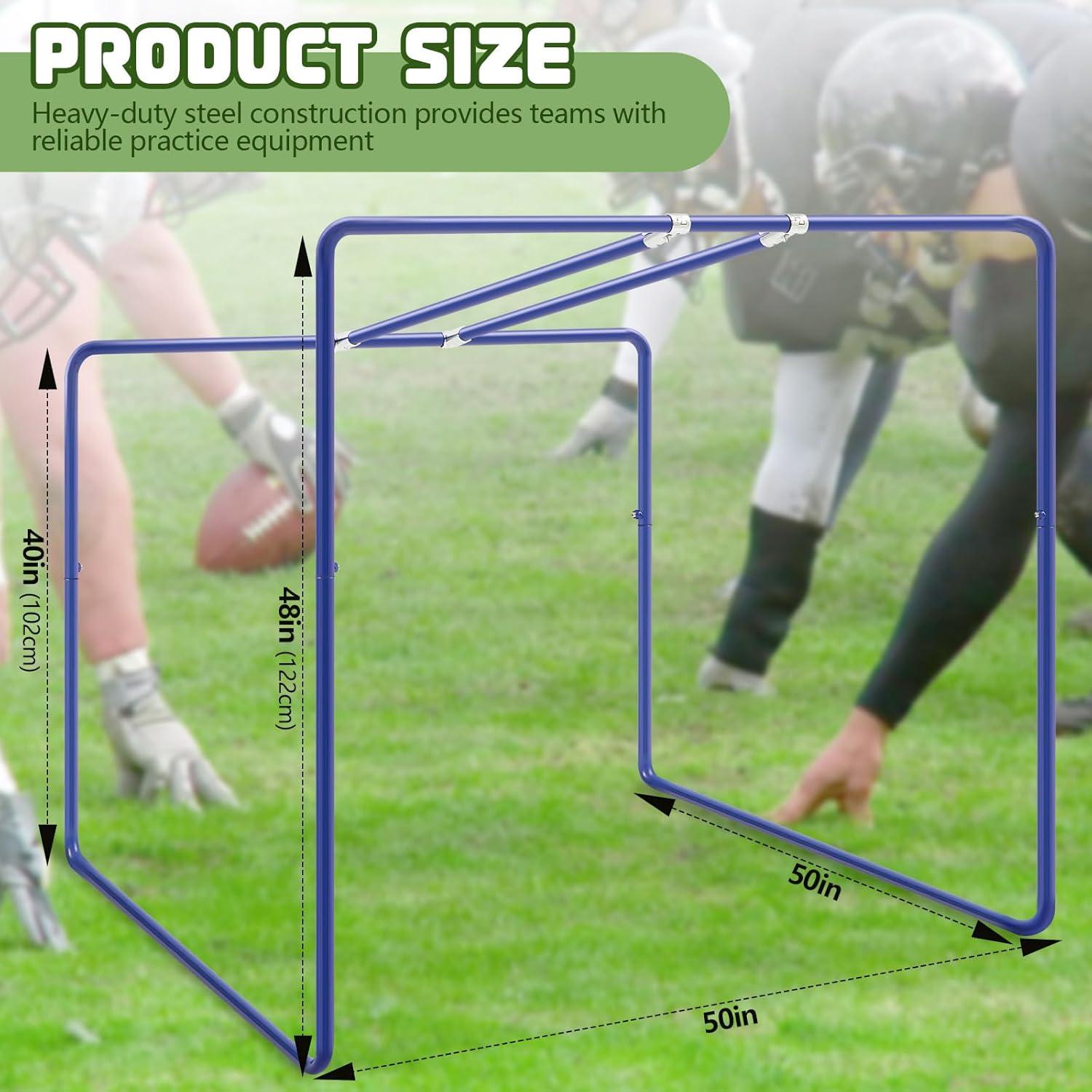 Chute de Lineman Liliful para Entrenamiento de Fútbol - Azul