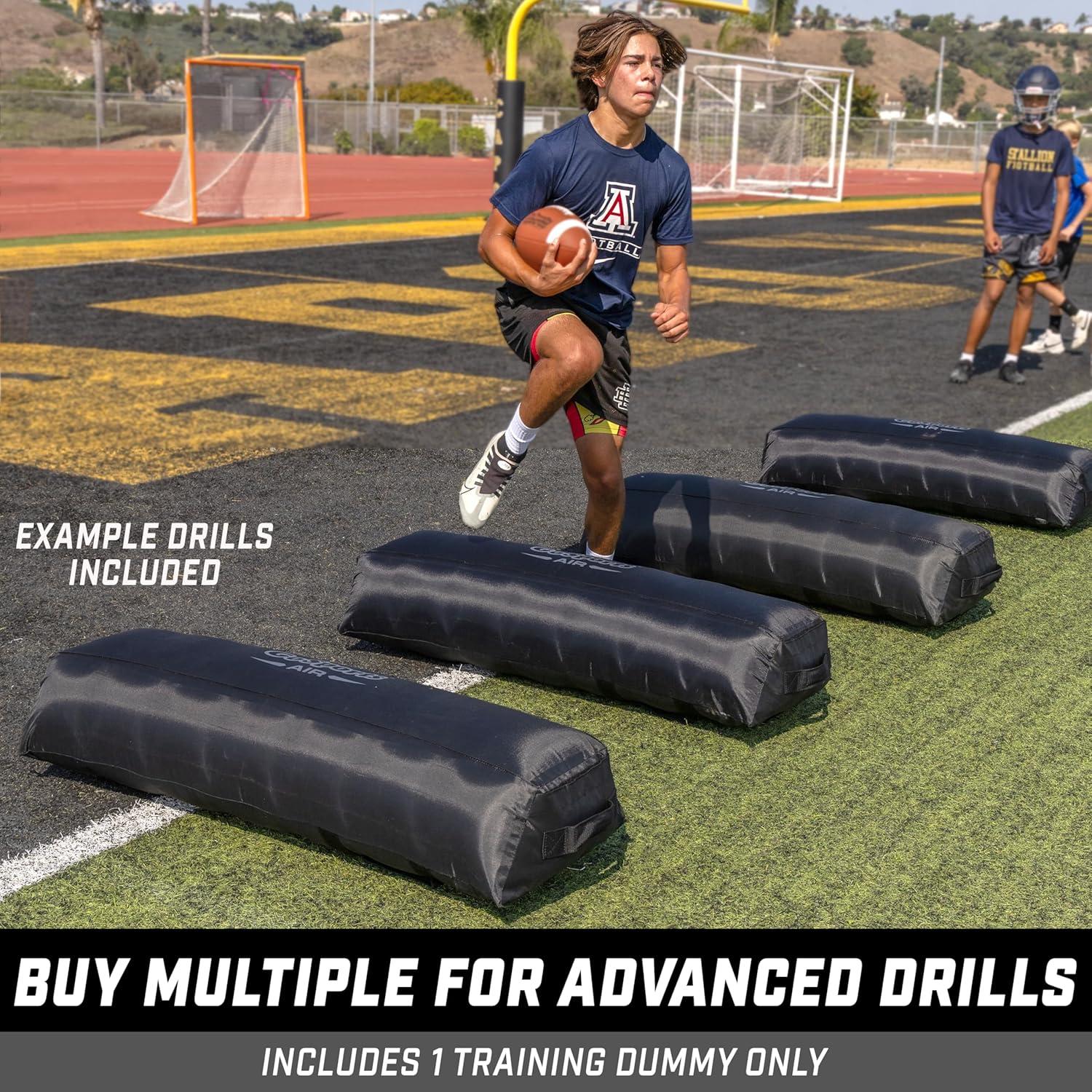 Dummy Inflable GoSports para Fútbol - 1.22 m con Bomba