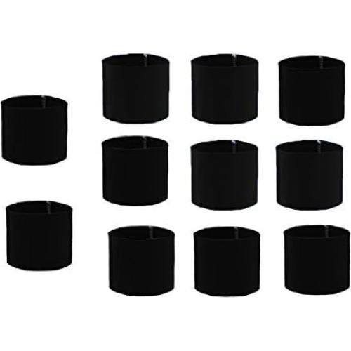 Banda de Luto Negra Wrzbest Ajustable 33x7 cm - 11 Piezas