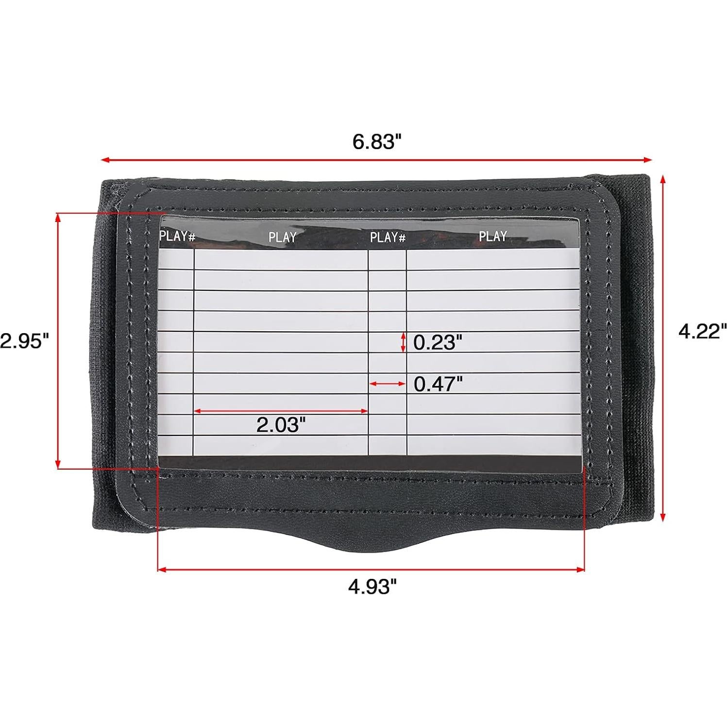 Muñequera Entrenador Yaegoo 5 Paquetes Adulto Fútbol Flag