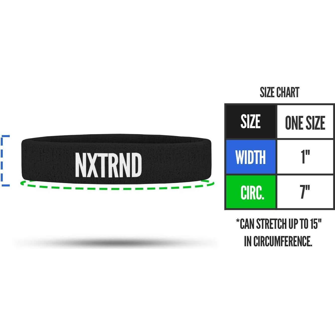 Banda para Bíceps NXT NXTRND - Muñequera Absorbente de Sudor