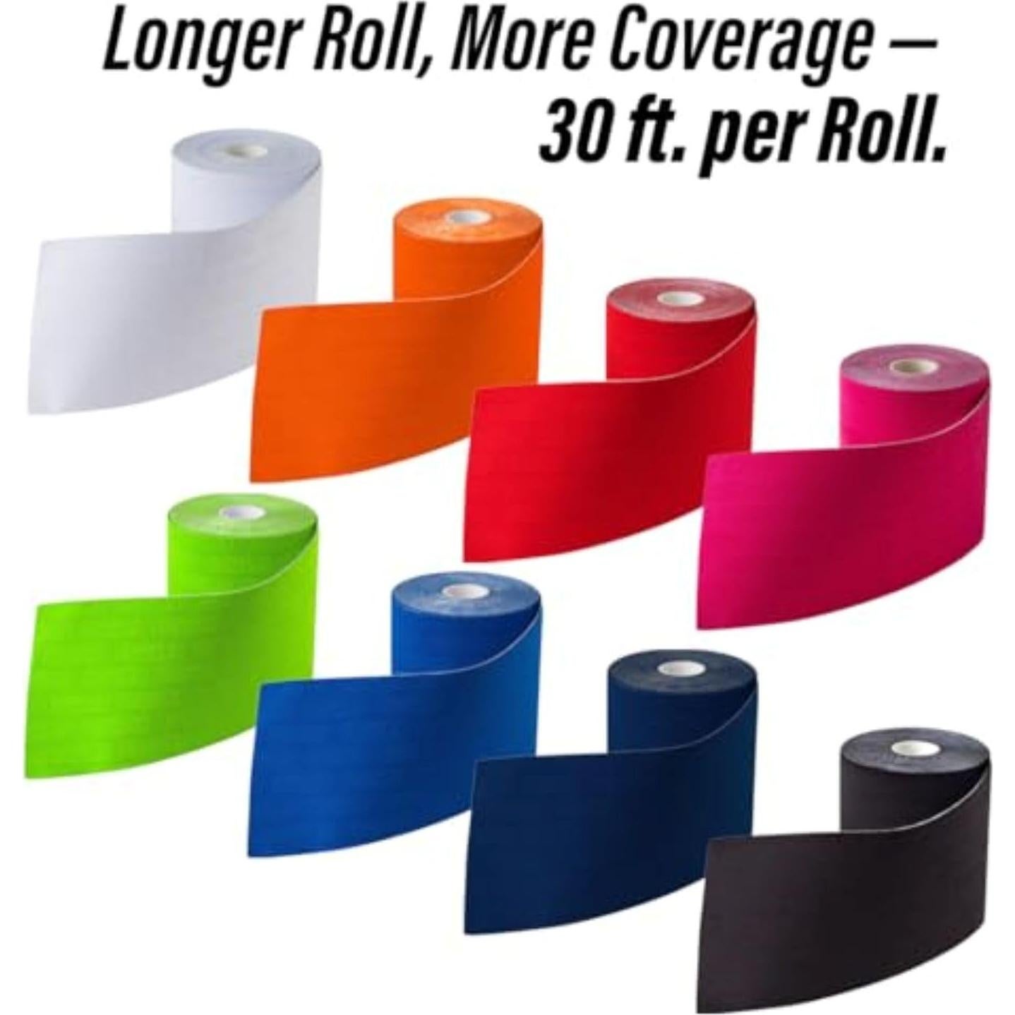 Cinta de Césped de Fútbol Battle Sports - 10.16 cm x 9.14 m - Impermeable