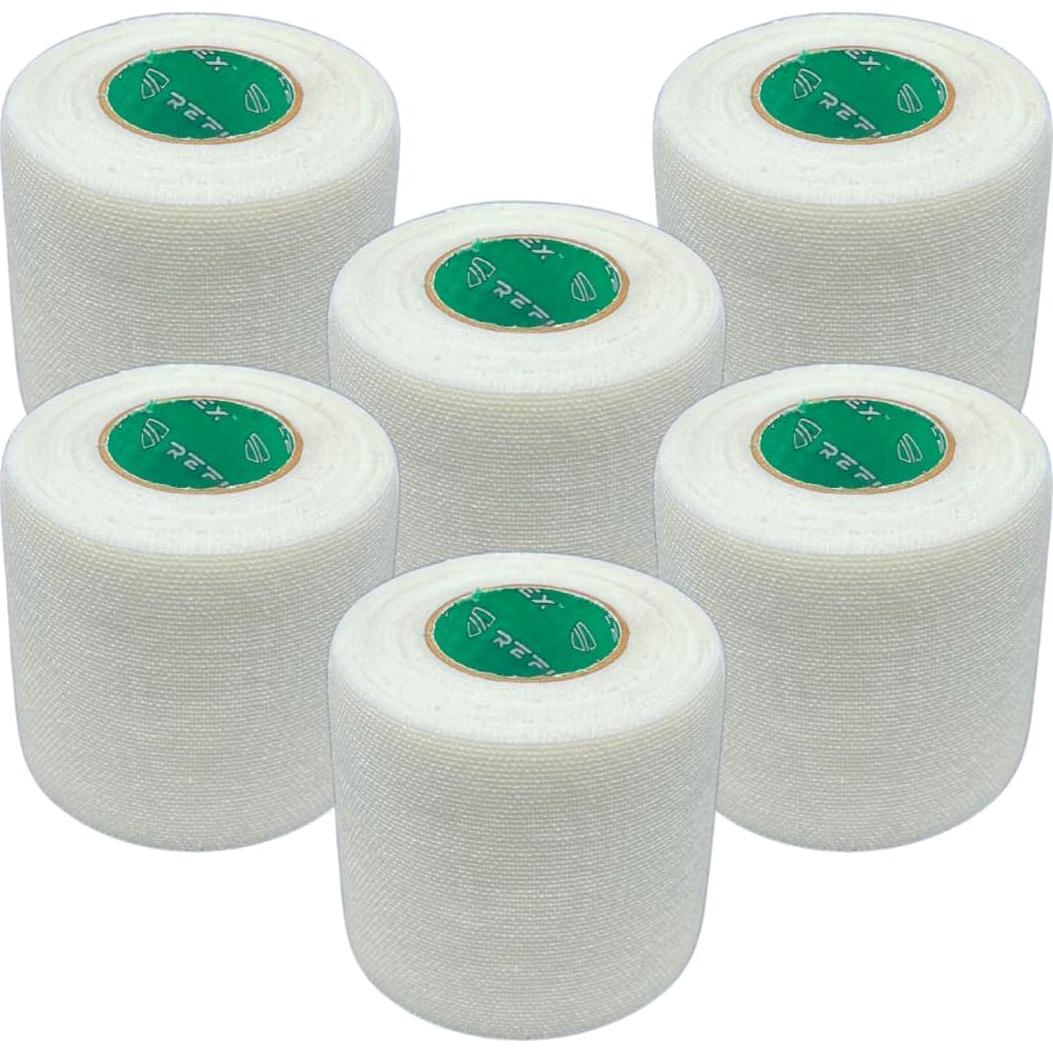 Cinta Atlética Elástica SHIELD 5.08cm Blanca - Paquete de 6