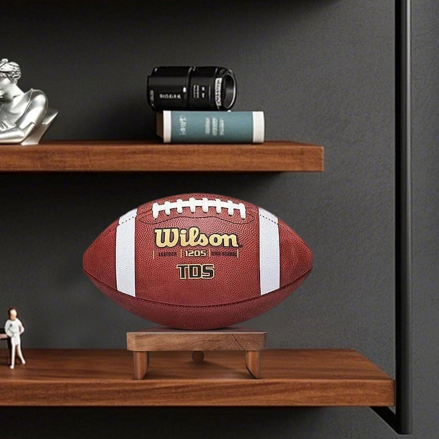 Estante para Pelotas de Madera de Nogal CRNHIGY 13.72x1.68cm