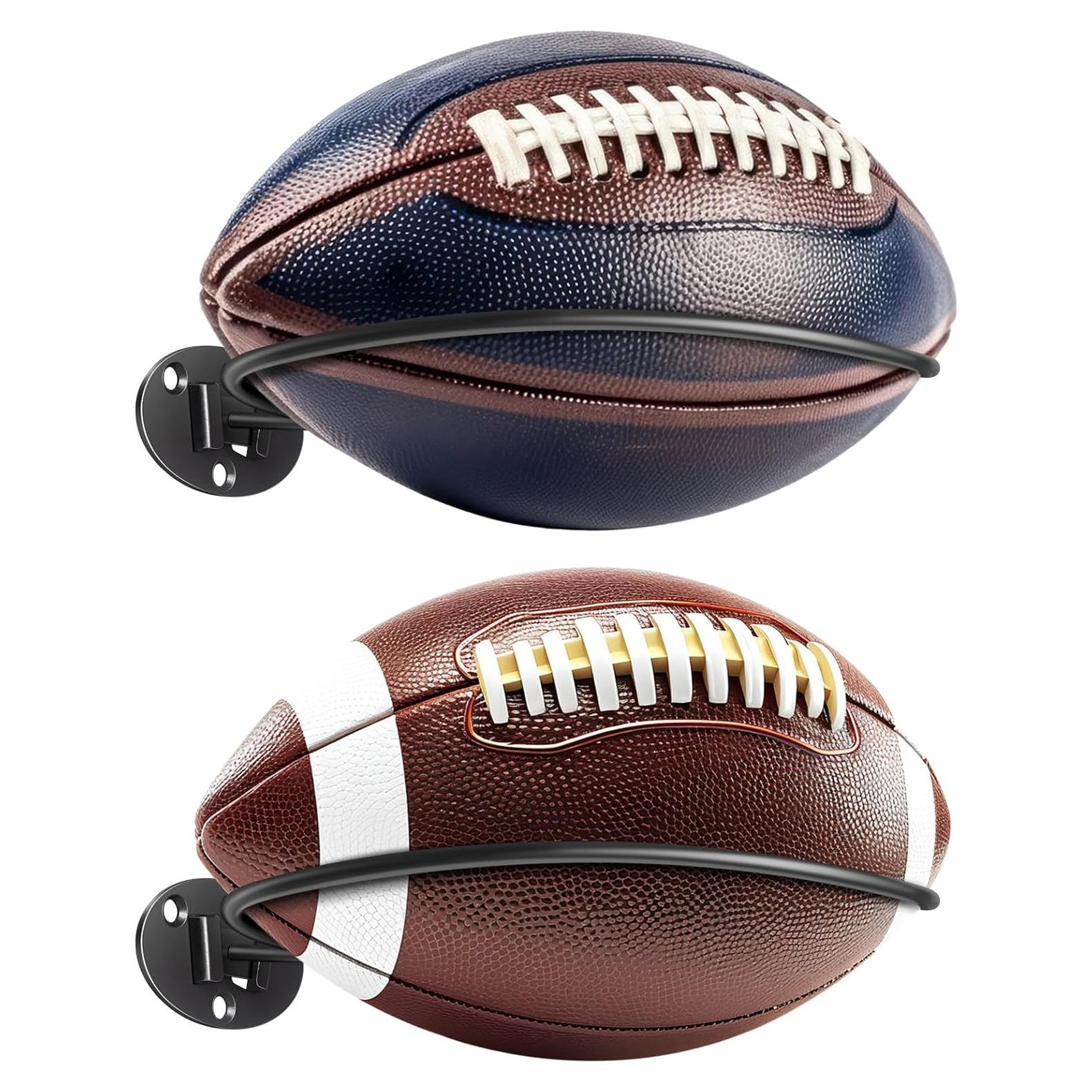 Soporte de Exhibición de Fútbol Kevenal - 2 Paquetes, Hierro Fundido