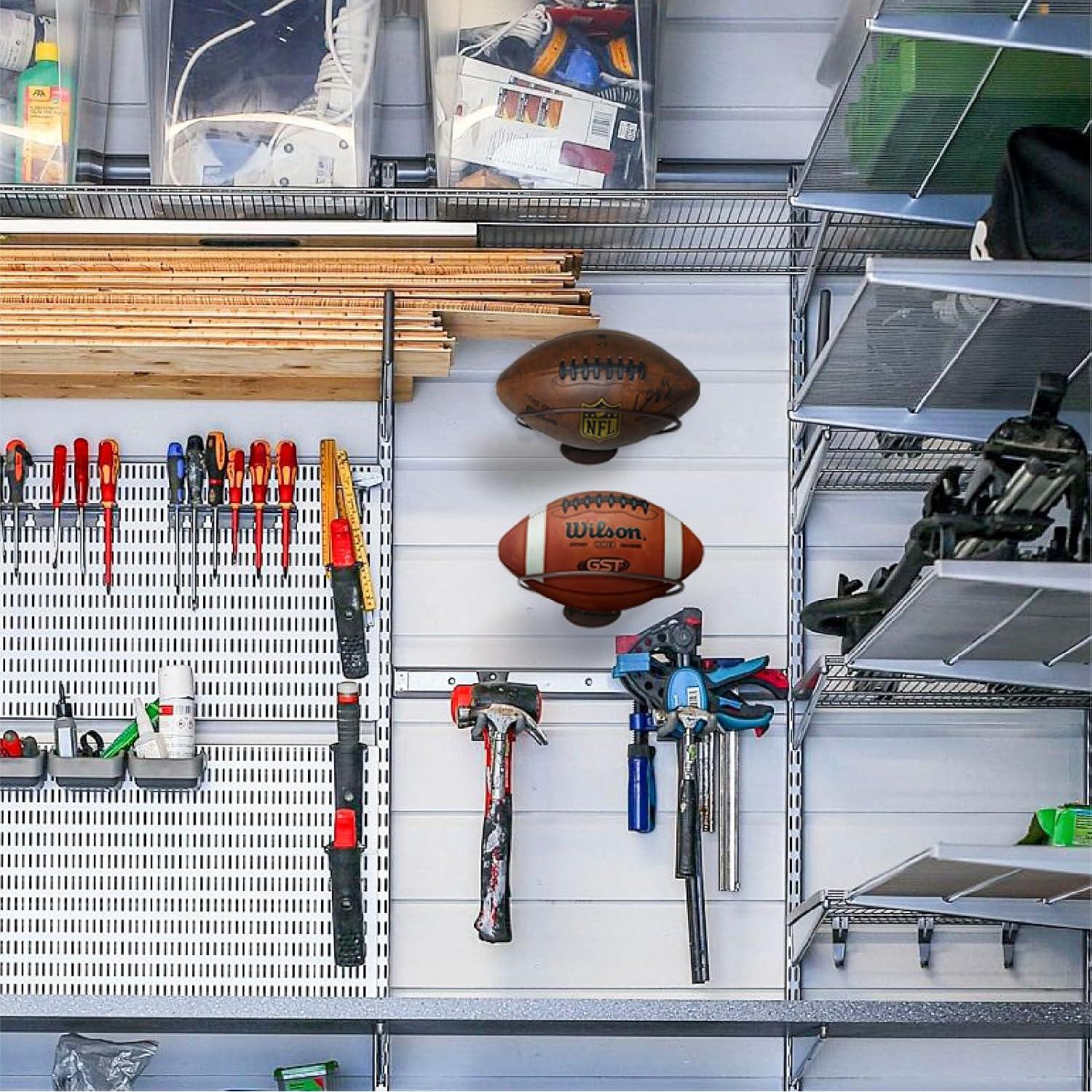 Juego de 2 Soportes de Exhibición de Fútbol Iyulania Bronce