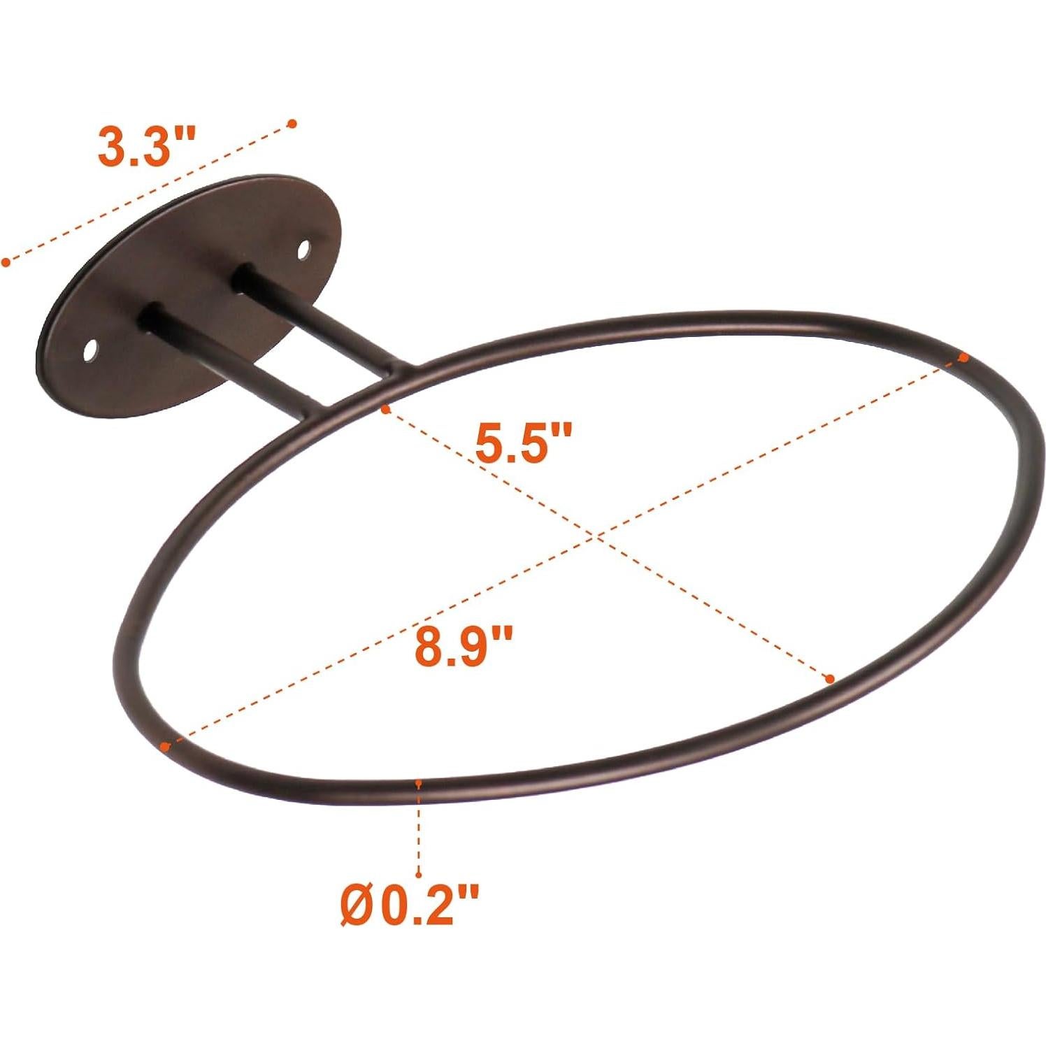 Juego de 2 Soportes de Exhibición de Fútbol Iyulania Bronce