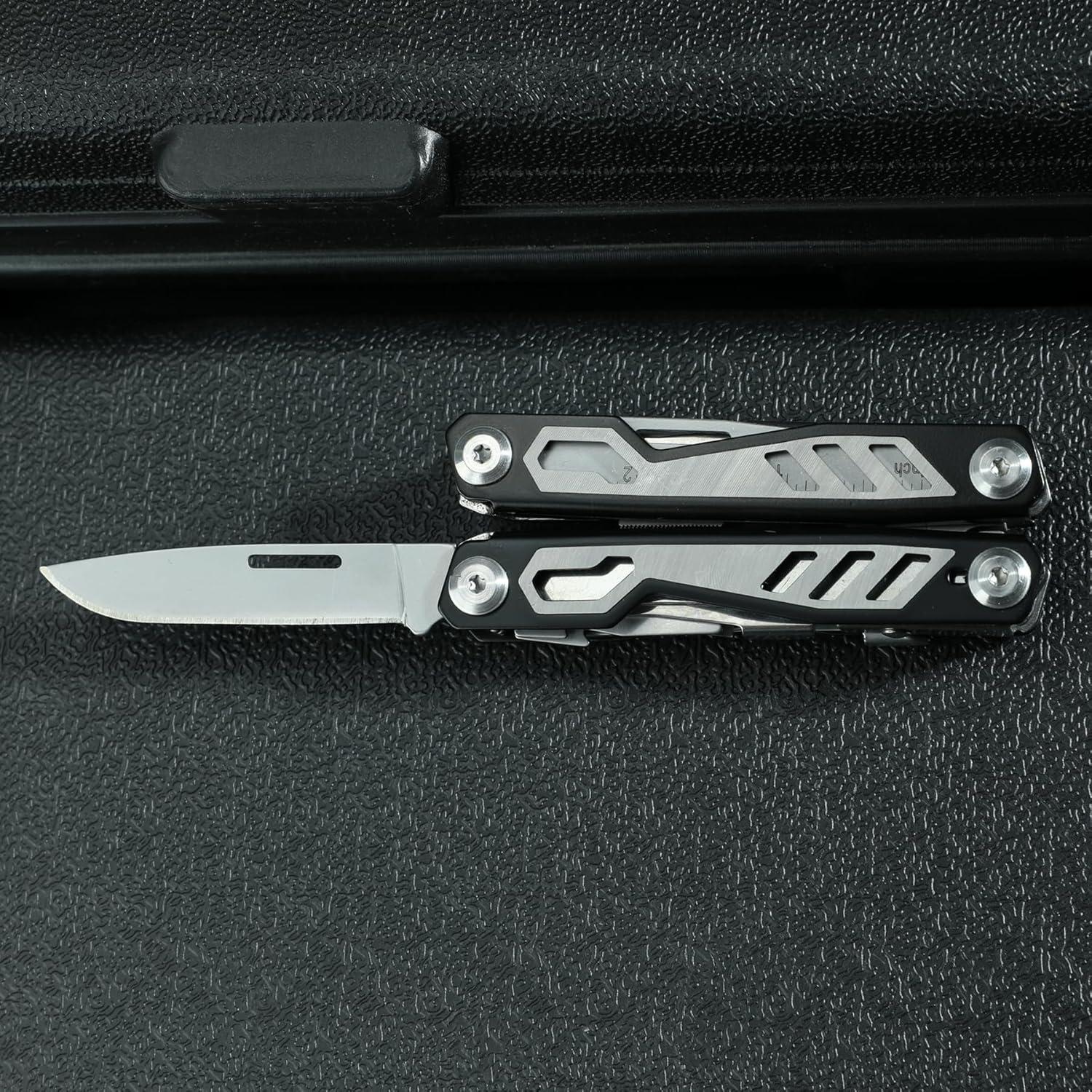 Multiherramienta Compacta 16-en-1 Dispatch, Acero Inoxidable, Negro