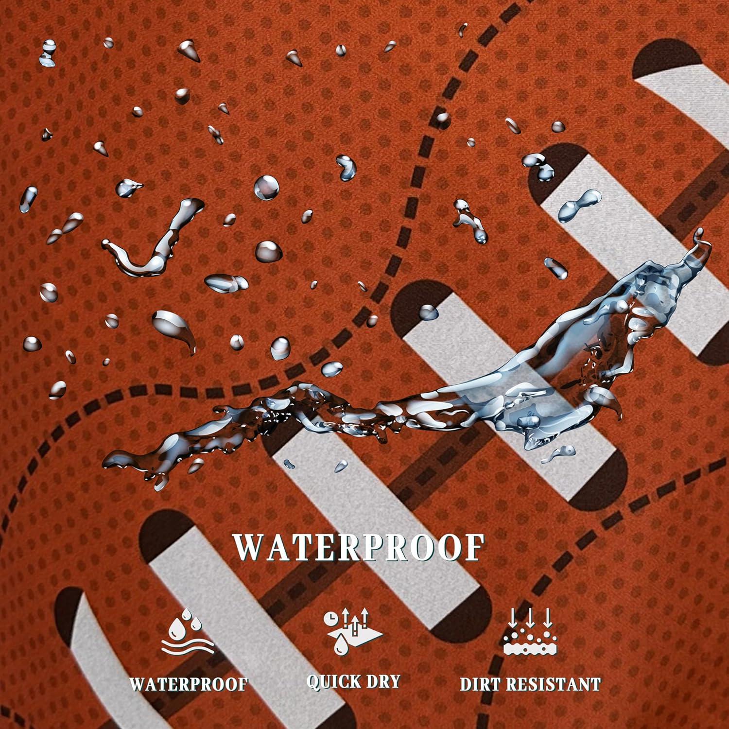 Cesta de Ropa Plegable SELIONLIKN 48x42 cm Balones Fútbol