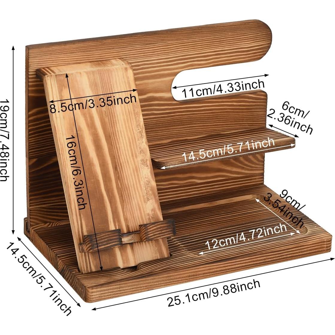 Estación de Acoplamiento de Teléfono de Madera XHKDSYMC