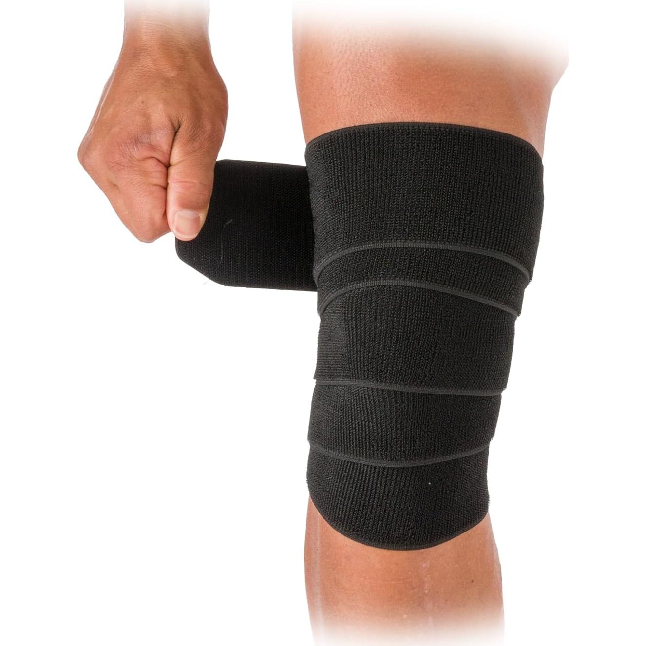 Faja de Compresión Elástica McDavid HyperWrap Negro - Unisex