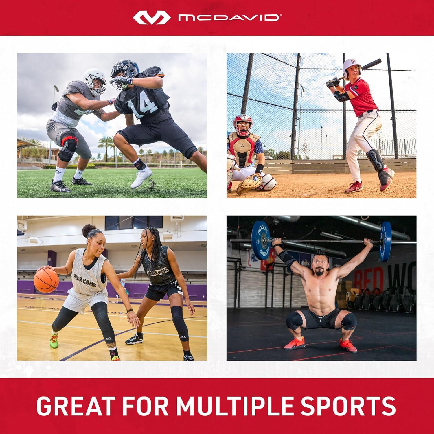 Faja de Compresión Elástica McDavid HyperWrap Negro - Unisex