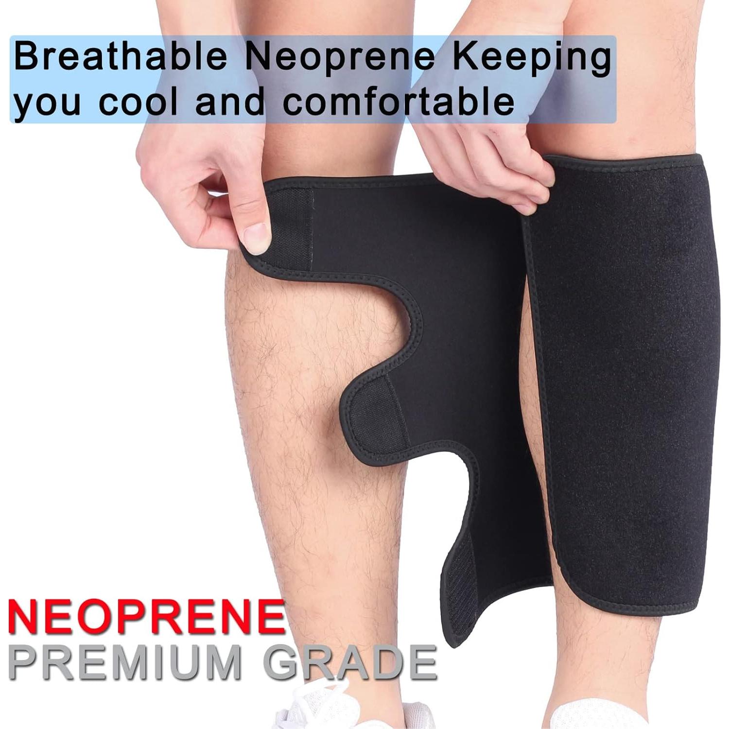 Faja de Pantorrilla Hobrave Ajustable para Alivio de Lesiones