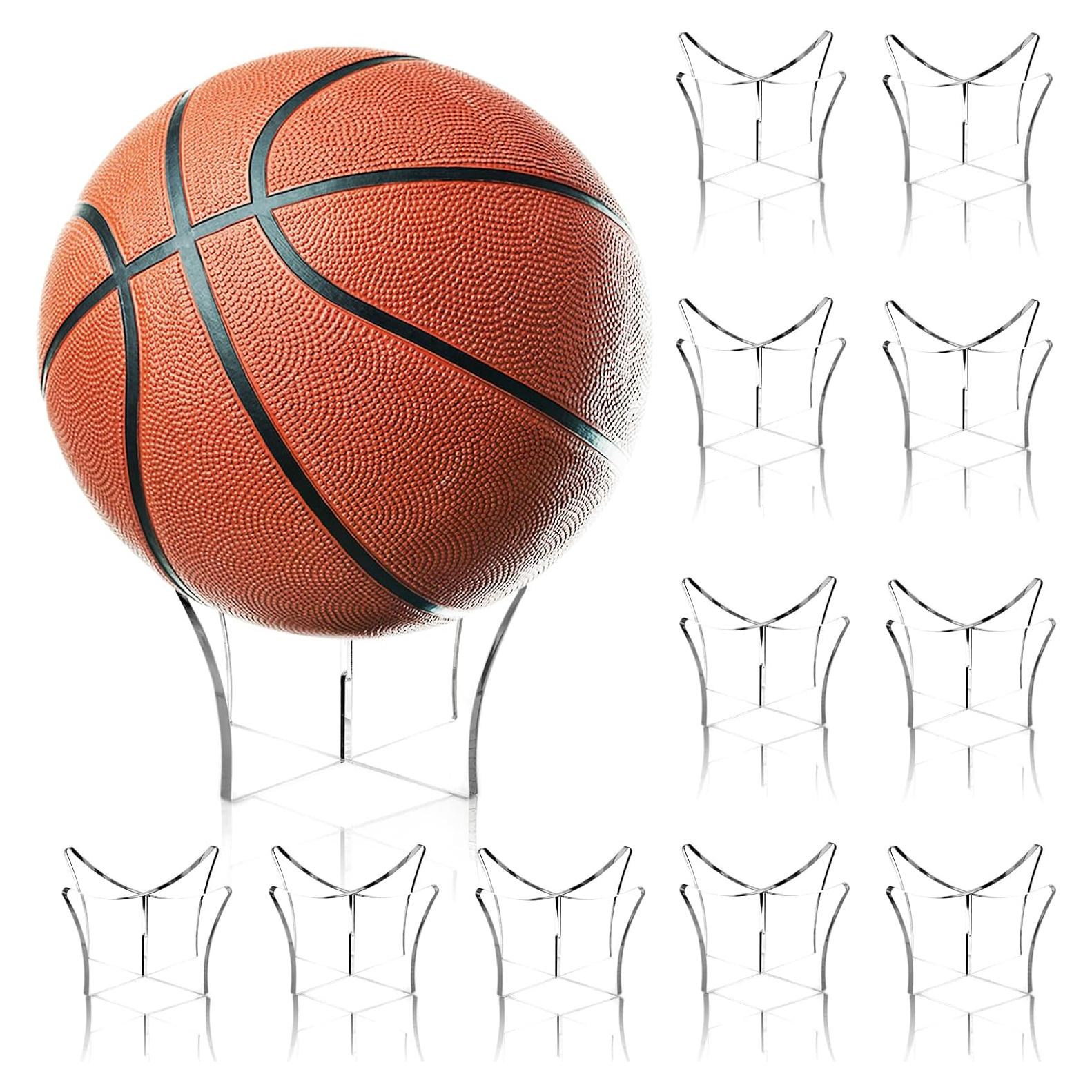 Soporte de Pelota Acrílico Lyellfe - 12 Unidades 8.89x8.89x6.35cm