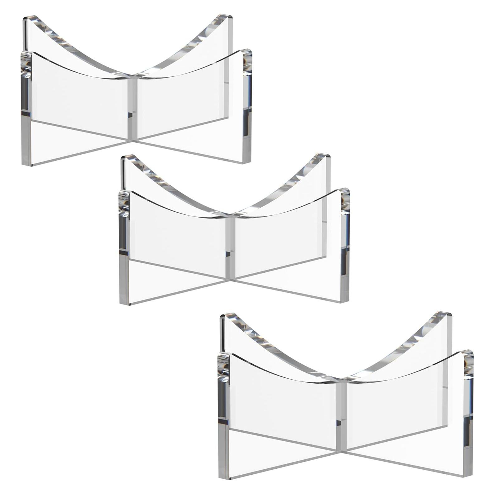 Soporte de Pelotas Acrílico UoYeet 3-Pack para Béisbol y Golf