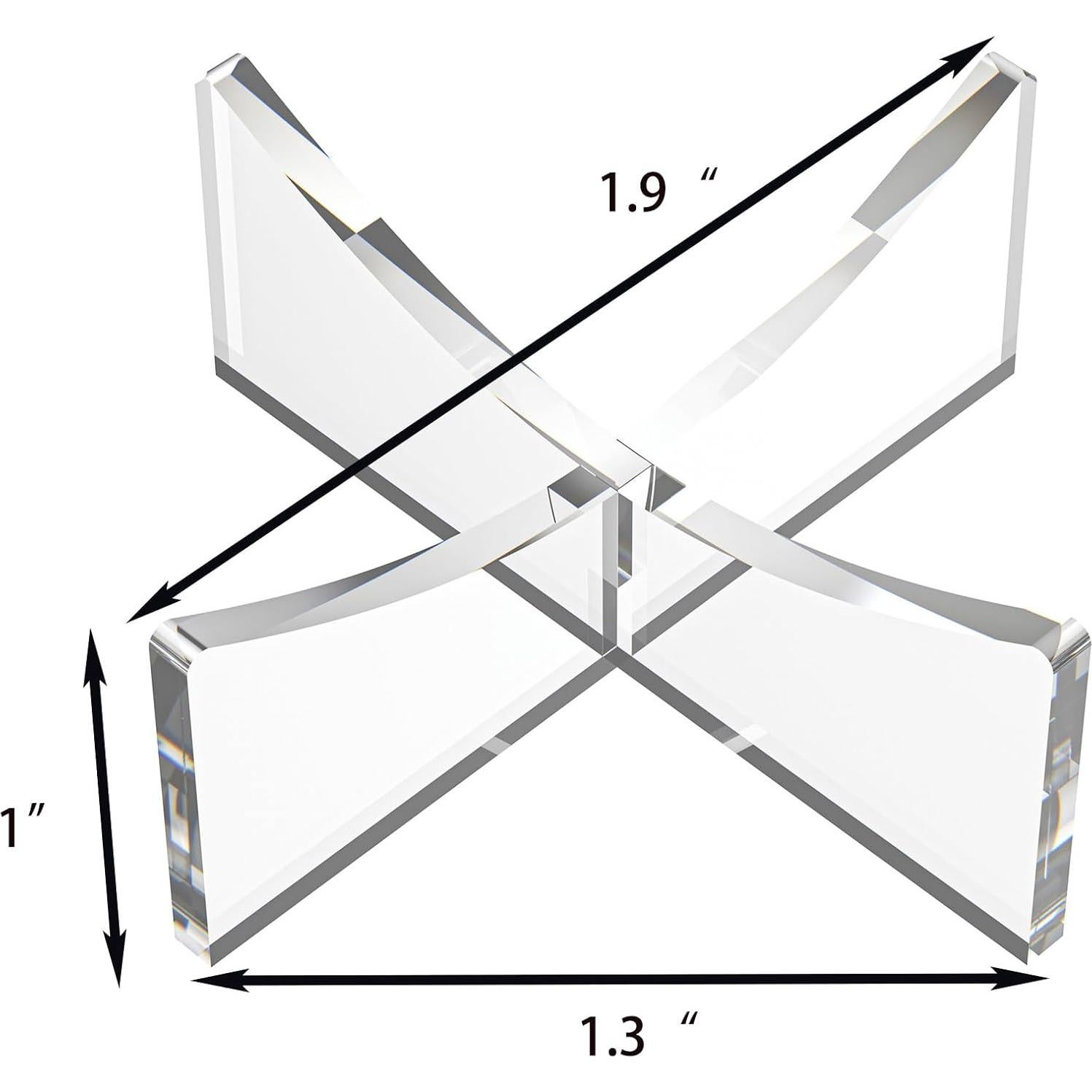 Soporte de Pelotas Acrílico UoYeet 3-Pack para Béisbol y Golf