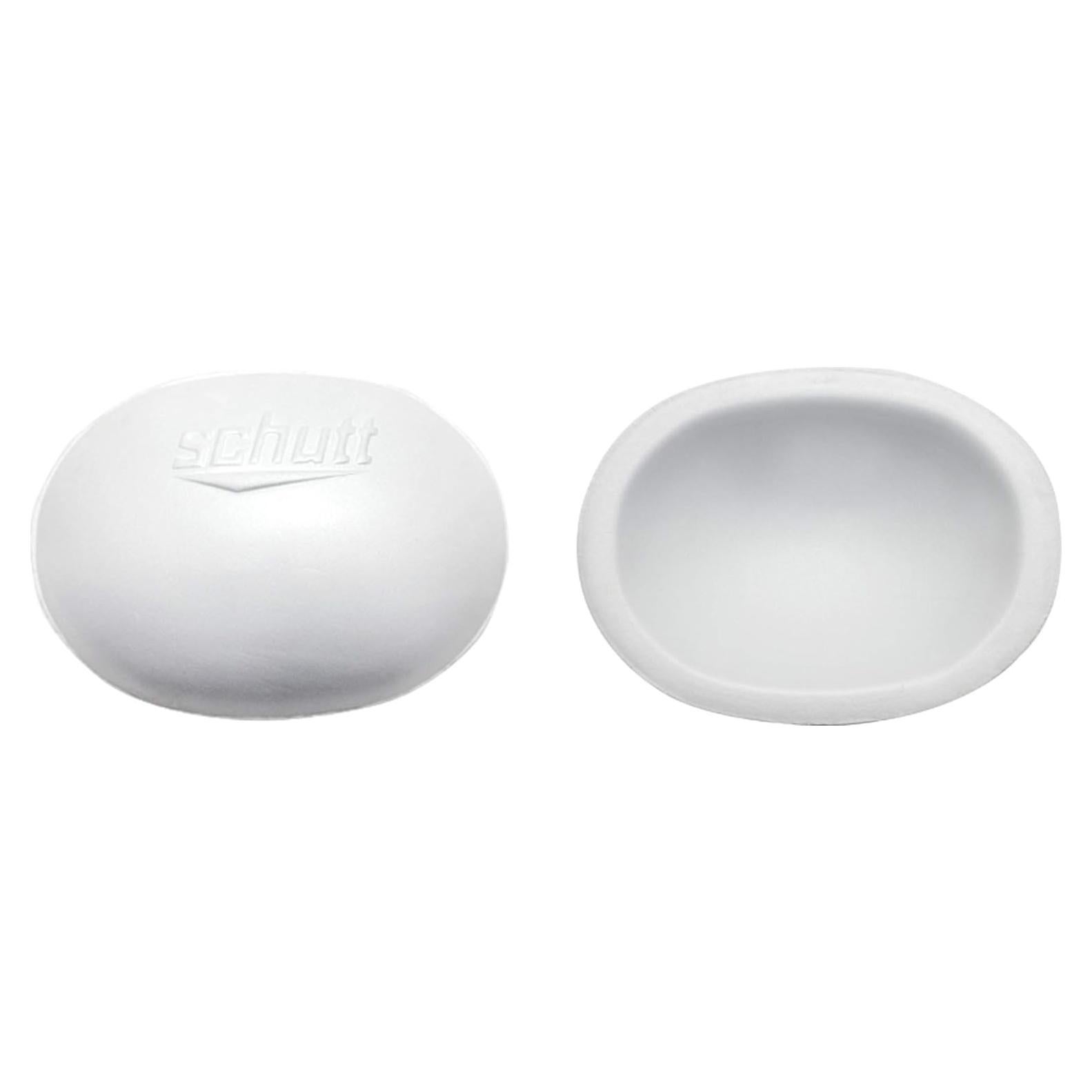 Rodilleras de Fútbol Juvenil Schutt Sports Blancas - Par