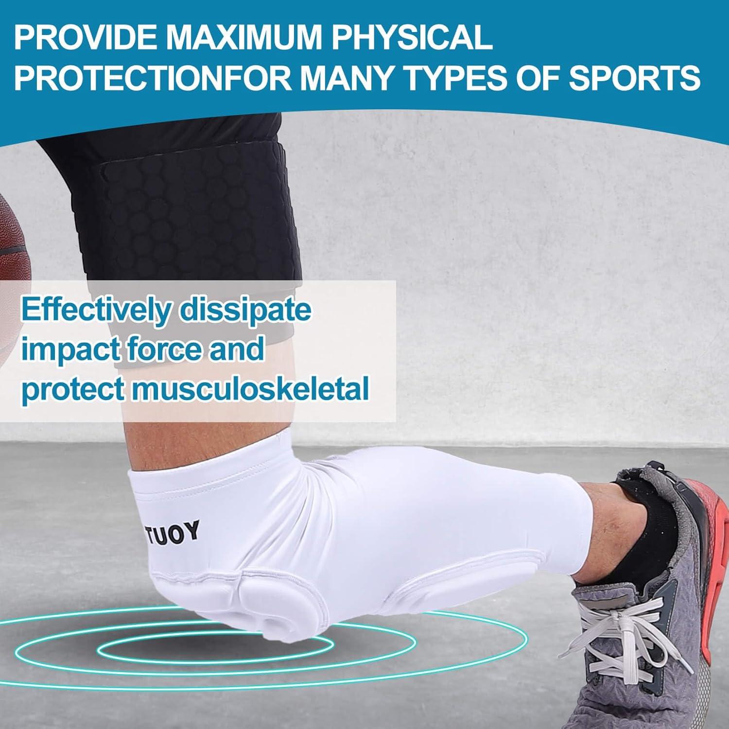 Rodillera Protectora TUOY para Fútbol y Deportes - Tamaño Grande