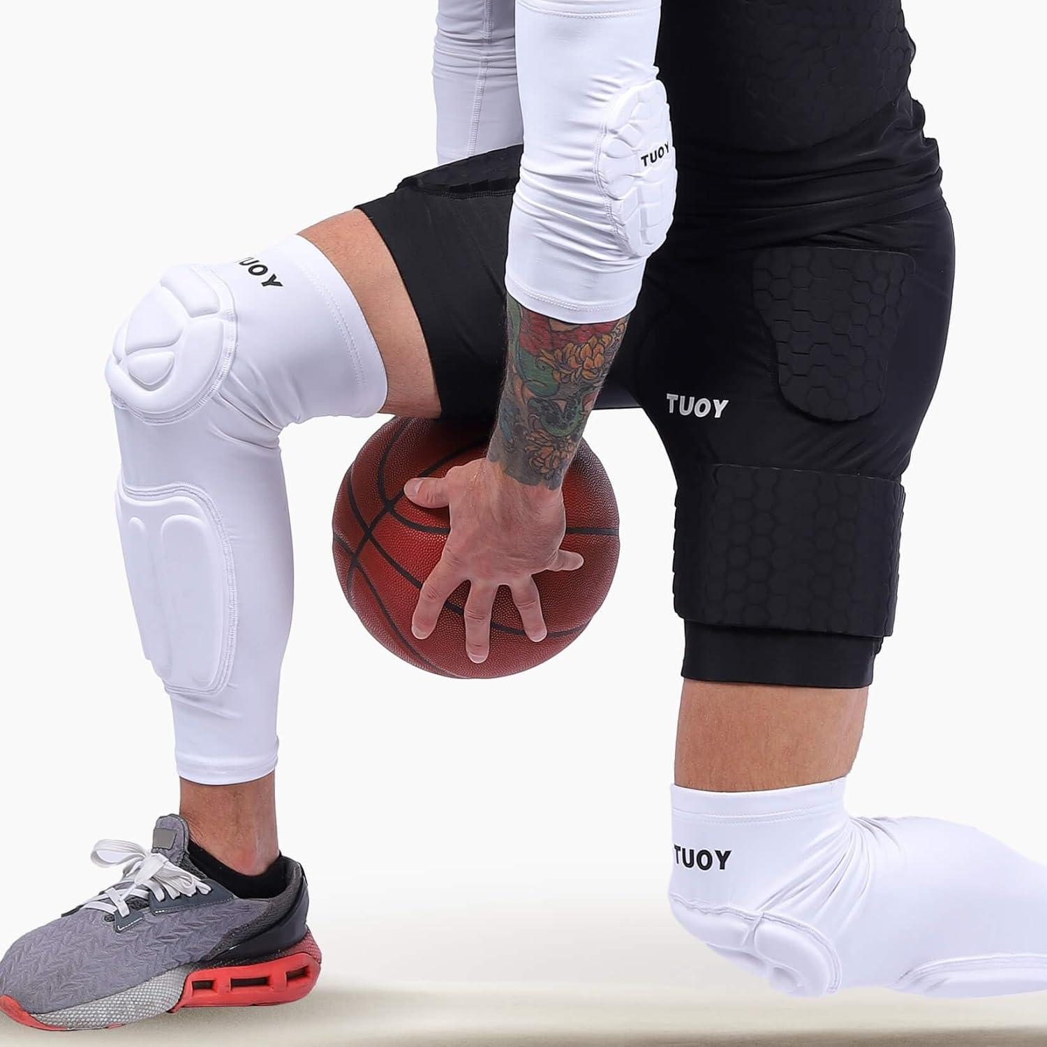 Rodillera Protectora TUOY para Fútbol y Deportes - Tamaño Grande