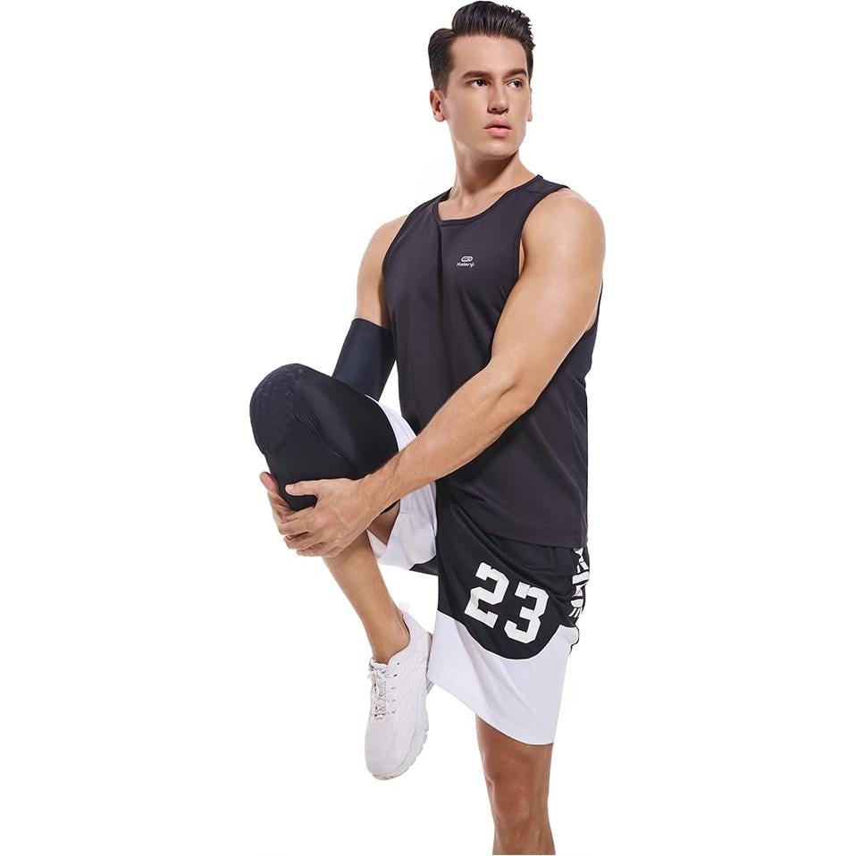 Rodilleras de Baloncesto Shiwei Sport - Soporte Grande Antideslizante