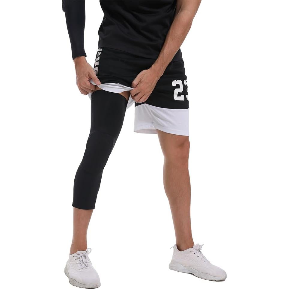 Rodilleras de Baloncesto Shiwei Sport - Soporte Grande Antideslizante