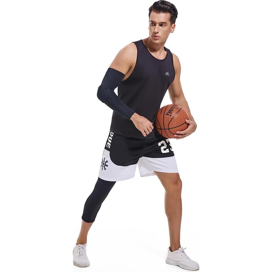 Rodilleras de Baloncesto Shiwei Sport - Soporte Grande Antideslizante