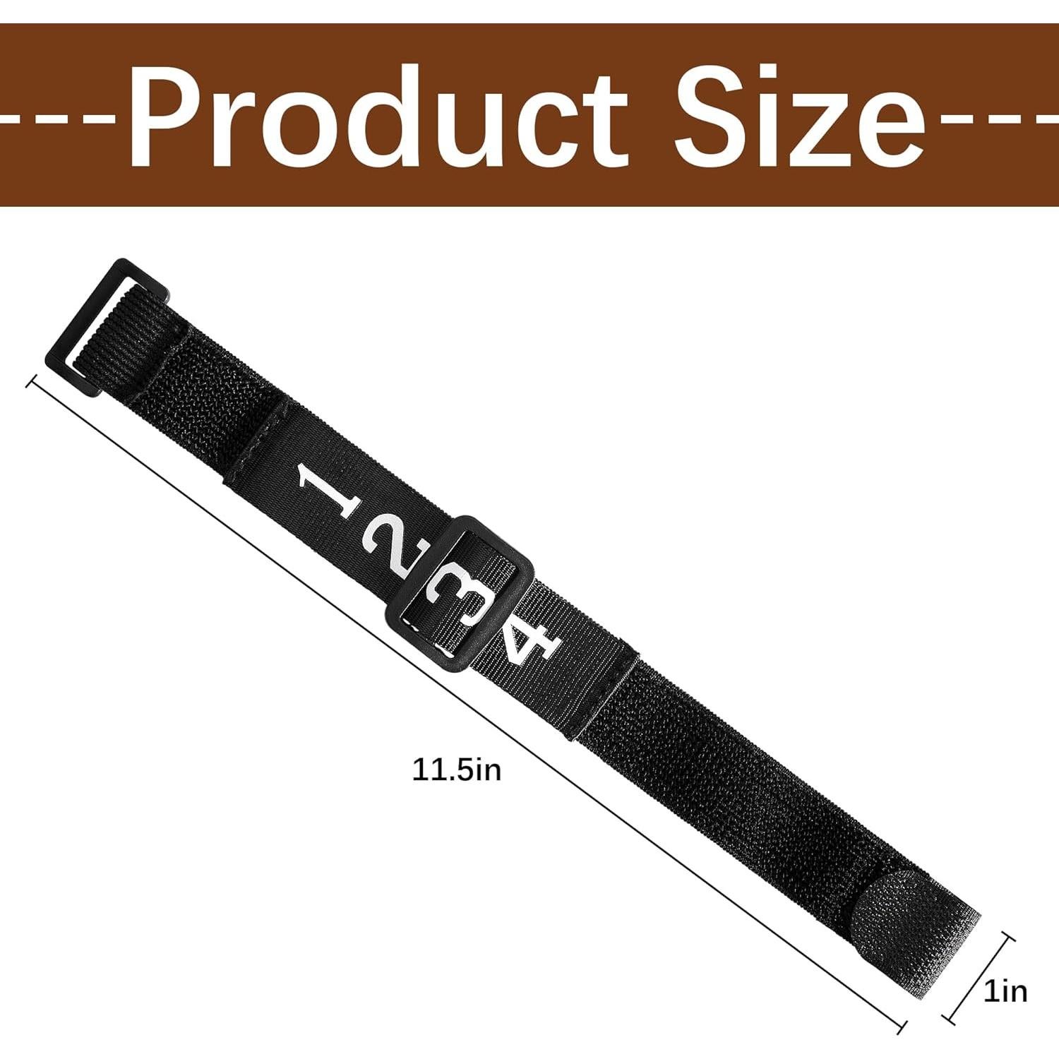 Equipo de Árbitro de Fútbol Watayo - 5 Piezas Nylon Negro