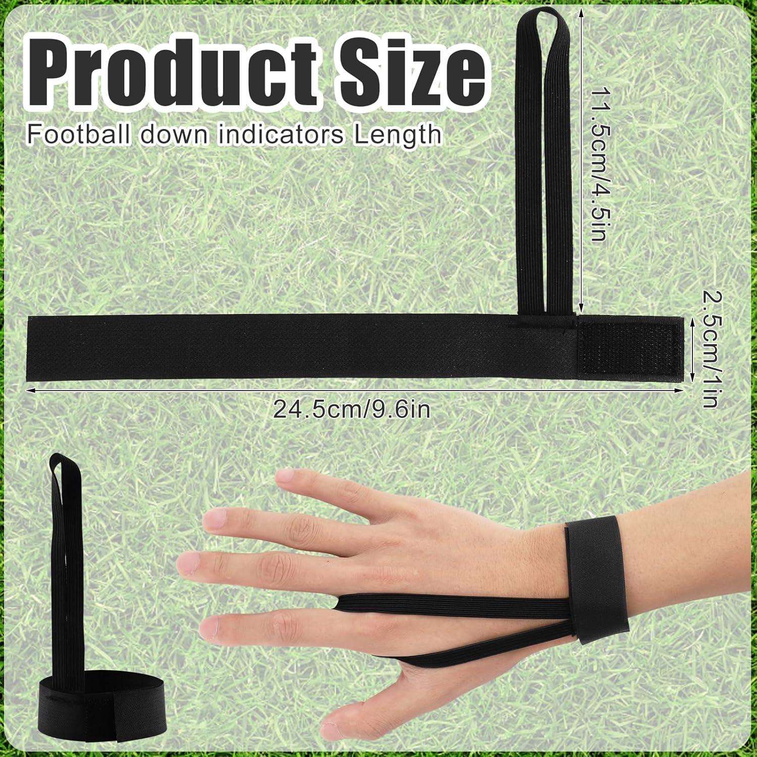 5 Pulseras de Indicadores de Abajo SAVITA para Árbitros de Fútbol