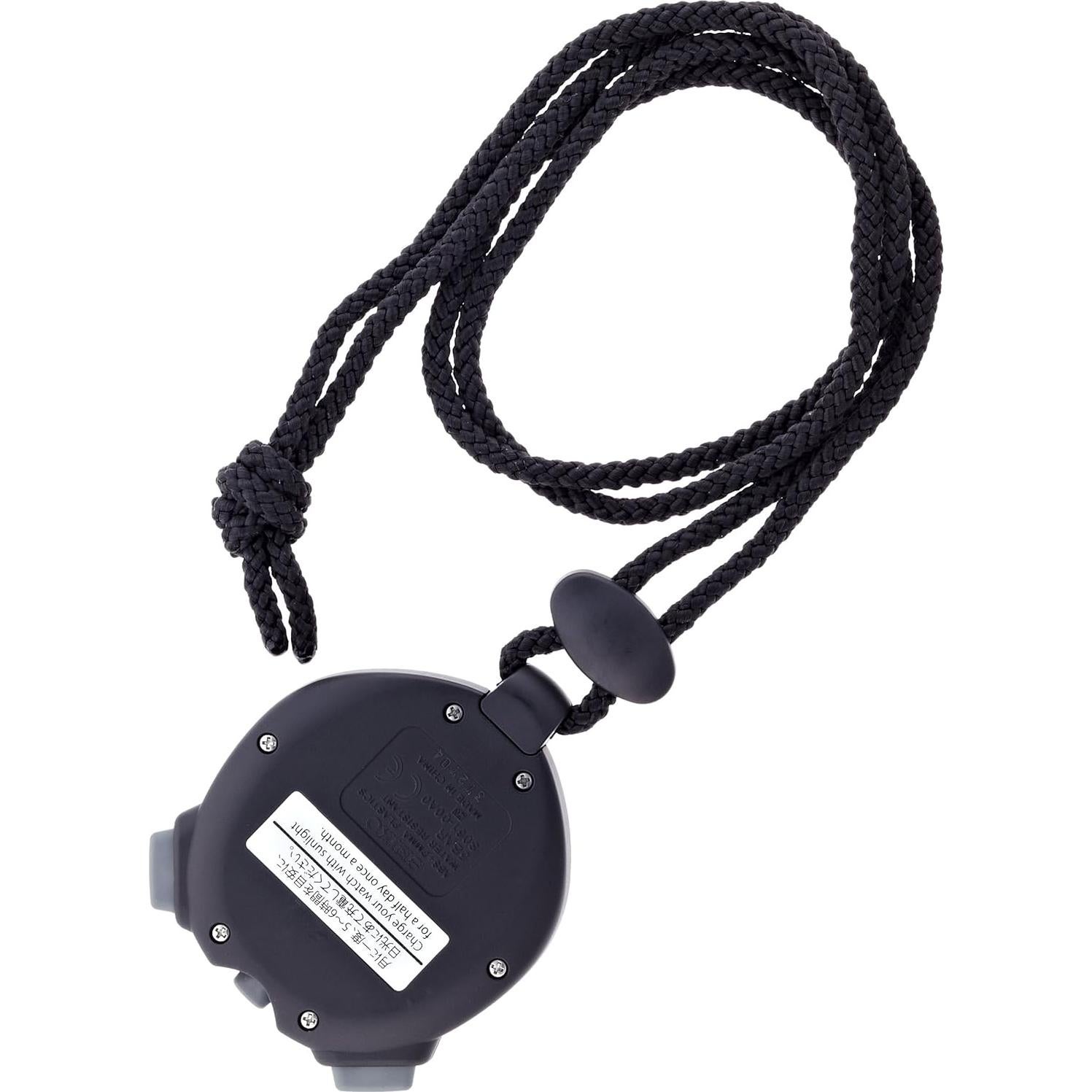 Cronómetro Solar Seiko SVAJ001 Negro 300 Memorias