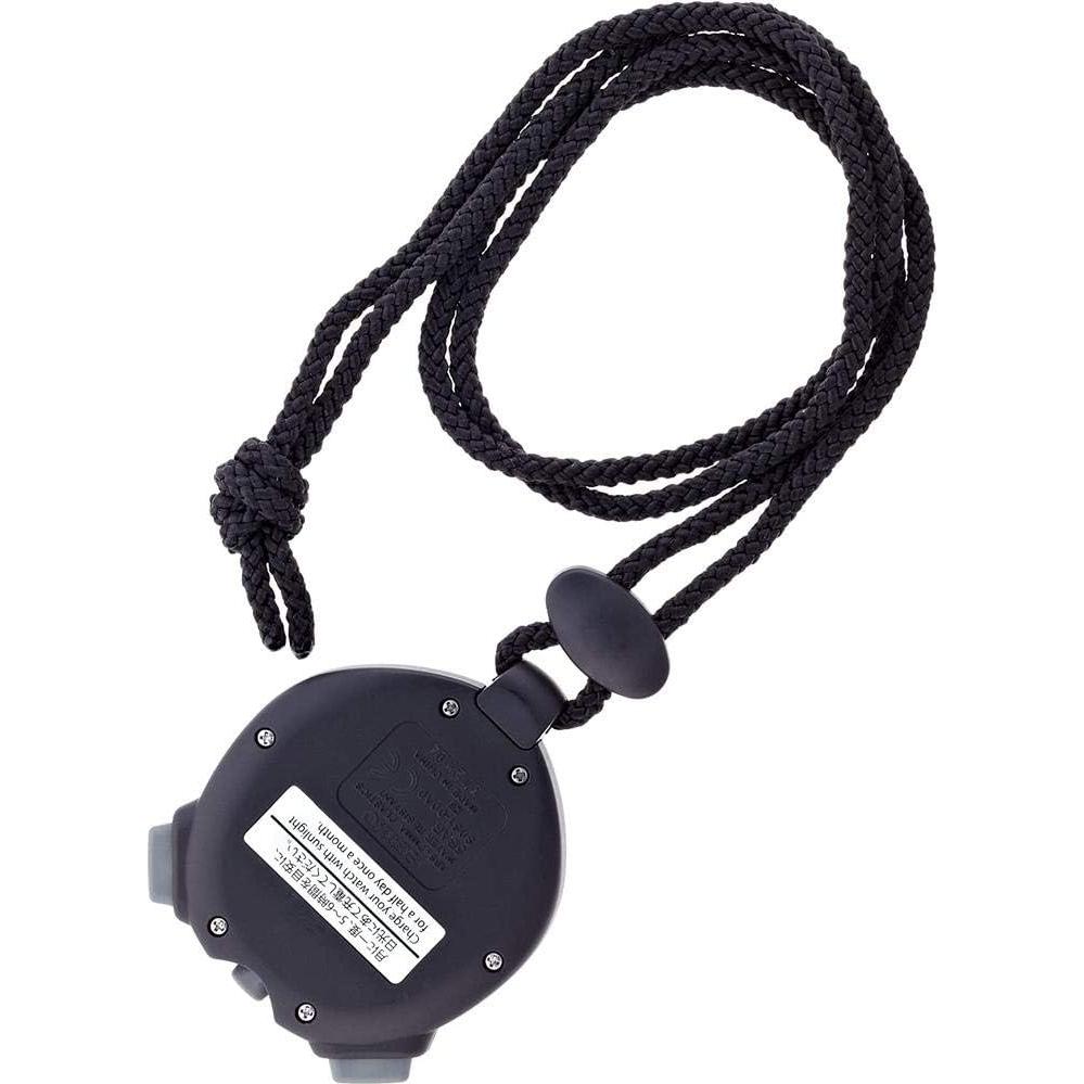 Cronómetro Solar Seiko SVAJ001 Negro 300 Memorias