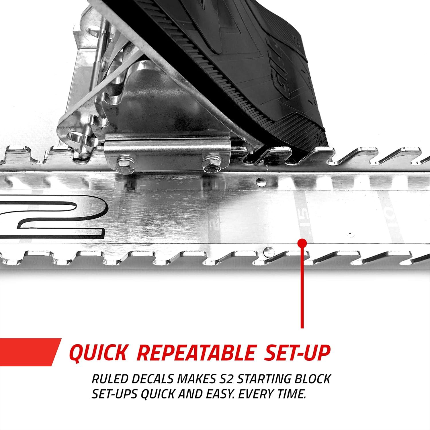 Bloques de Salida Ajustables Gill Athletics S2 - Atletismo