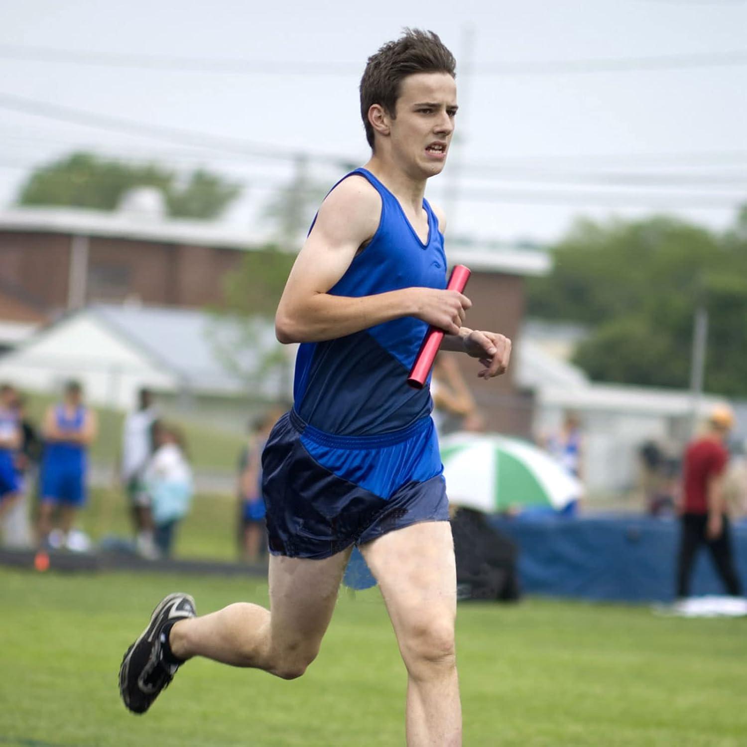 Bastón de relevos Flylin de aluminio 29cm - 3 piezas