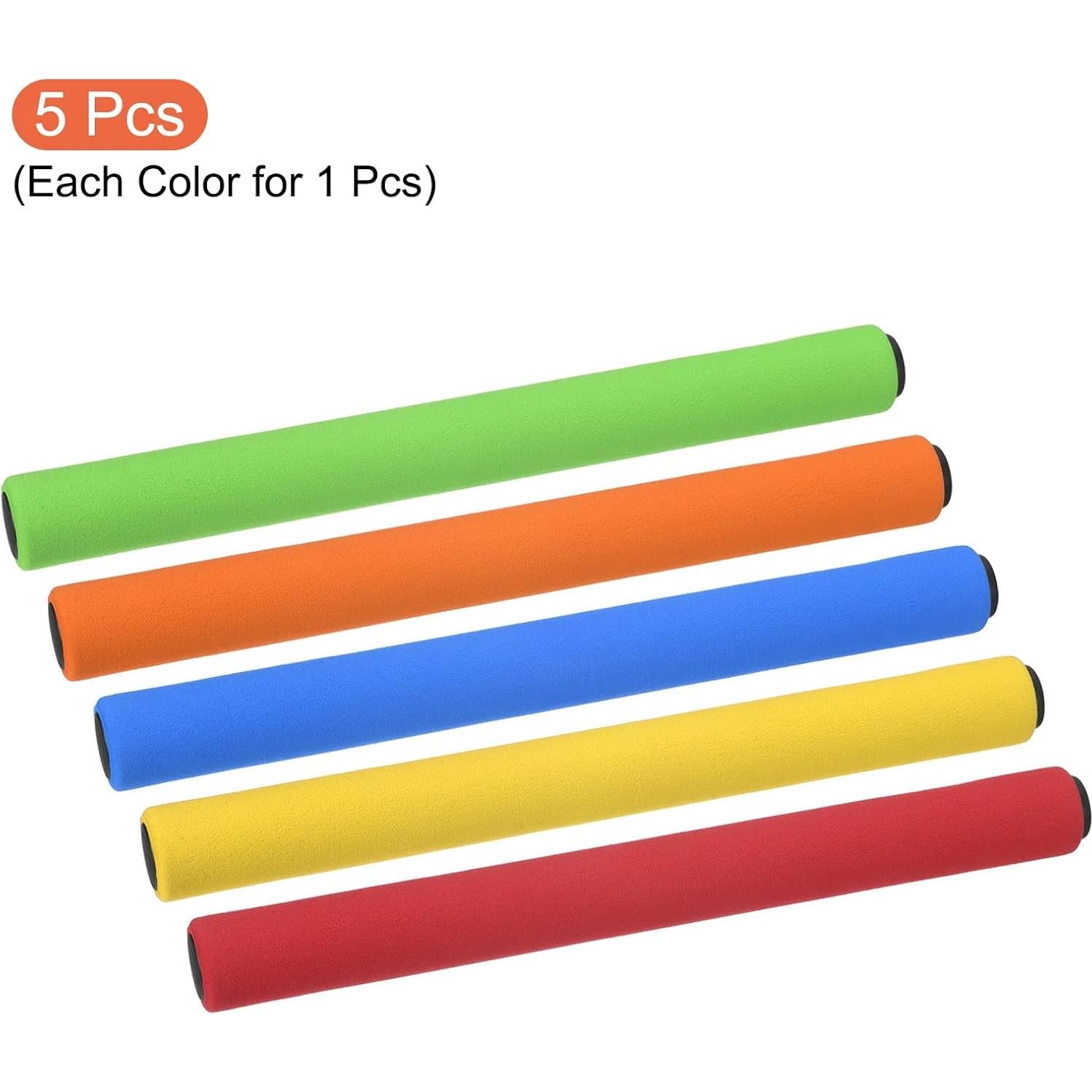 Conjunto de Bastones de Relevo PATIKIL - Acero Inoxidable, 30cm