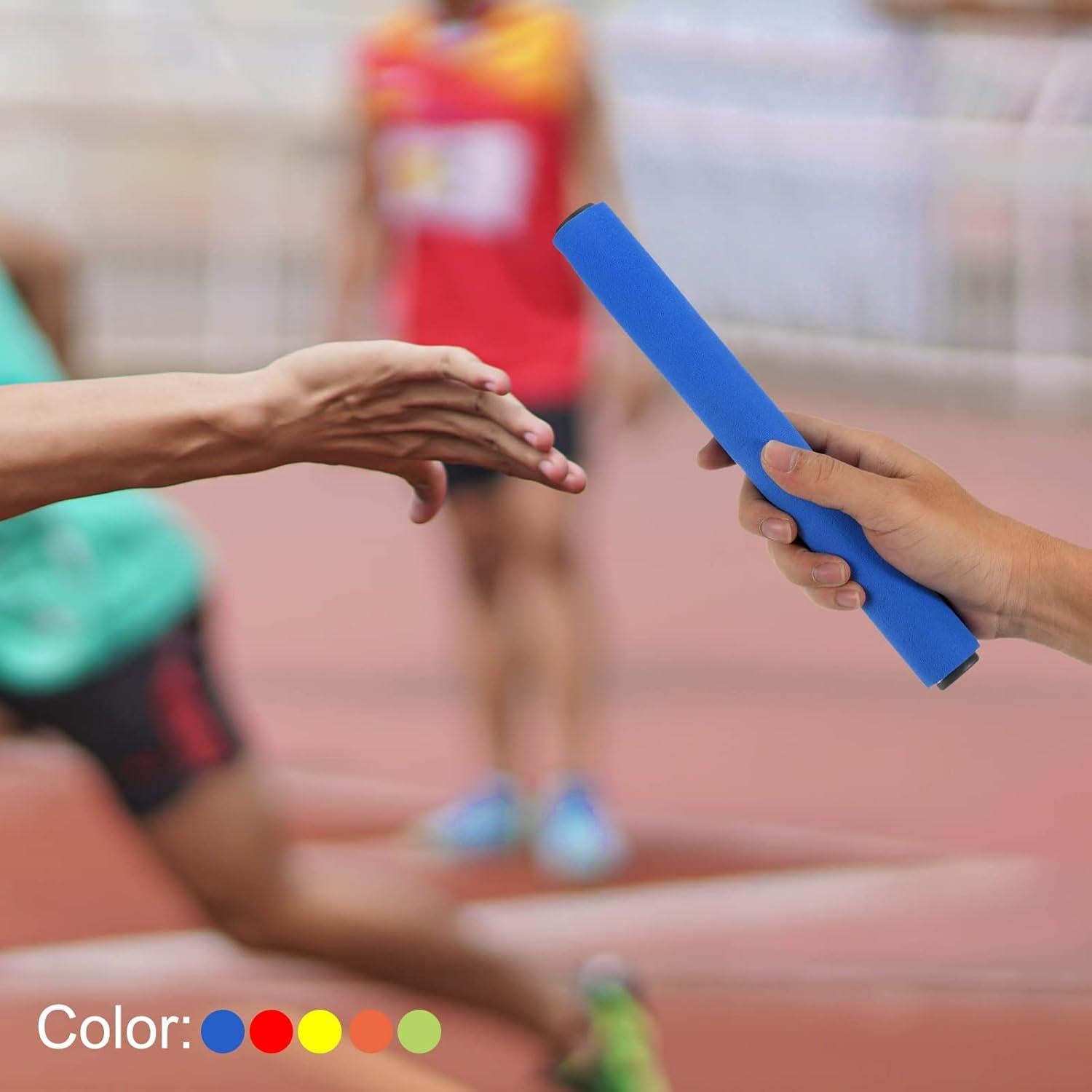 Conjunto de Bastones de Relevo PATIKIL - Acero Inoxidable, 30cm