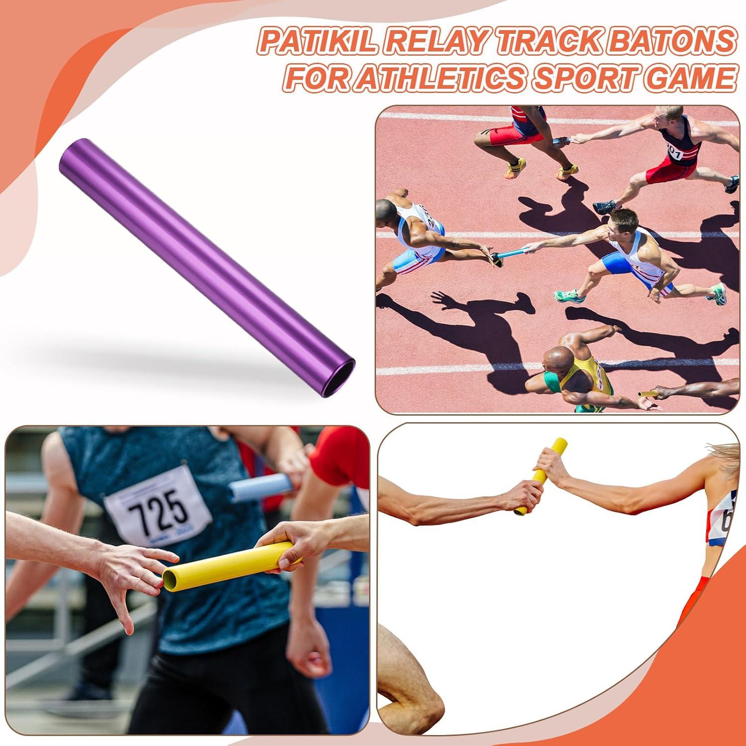 Testigo de Relevo PATIKIL de Aluminio 30cm Azul